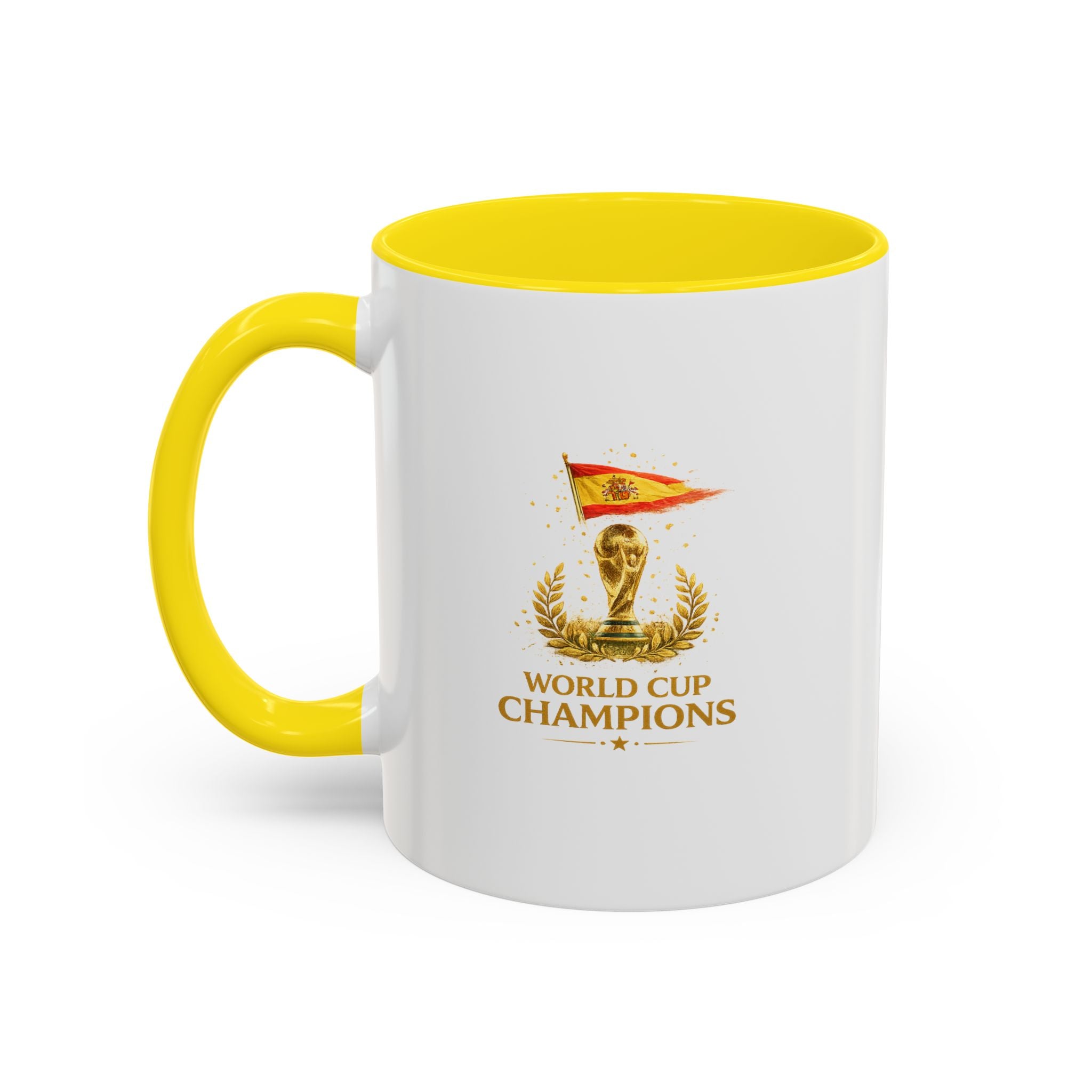World Cup Champions Coffee Mug – Spanish Flag Accent