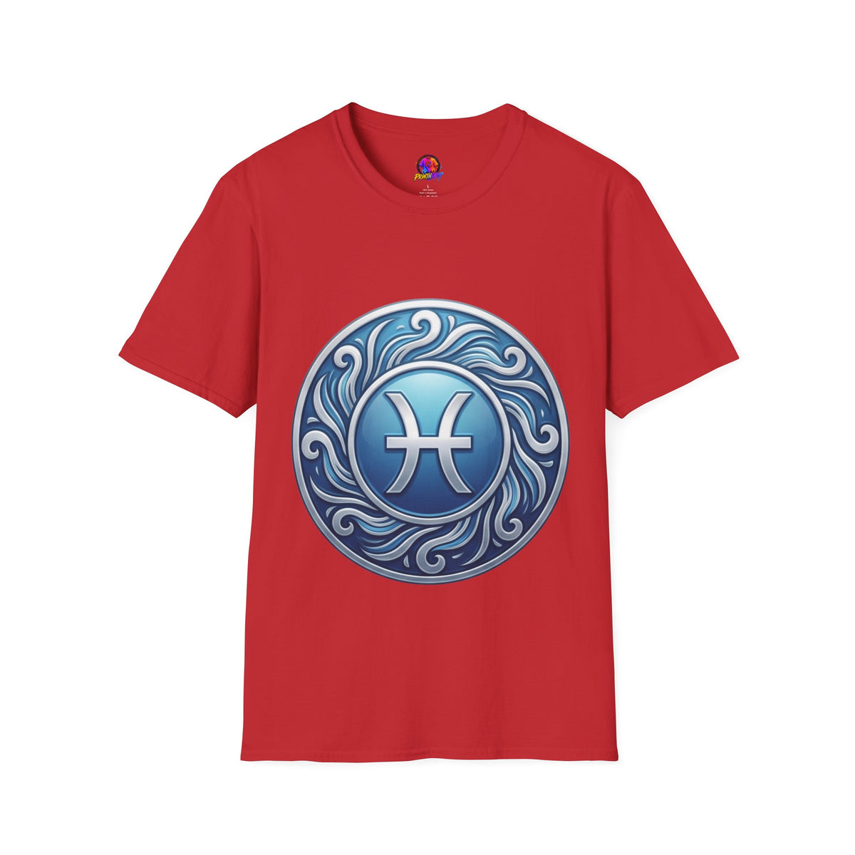 Pisces Zodiac T-Shirt – Blue Water Sign Astrology Tee