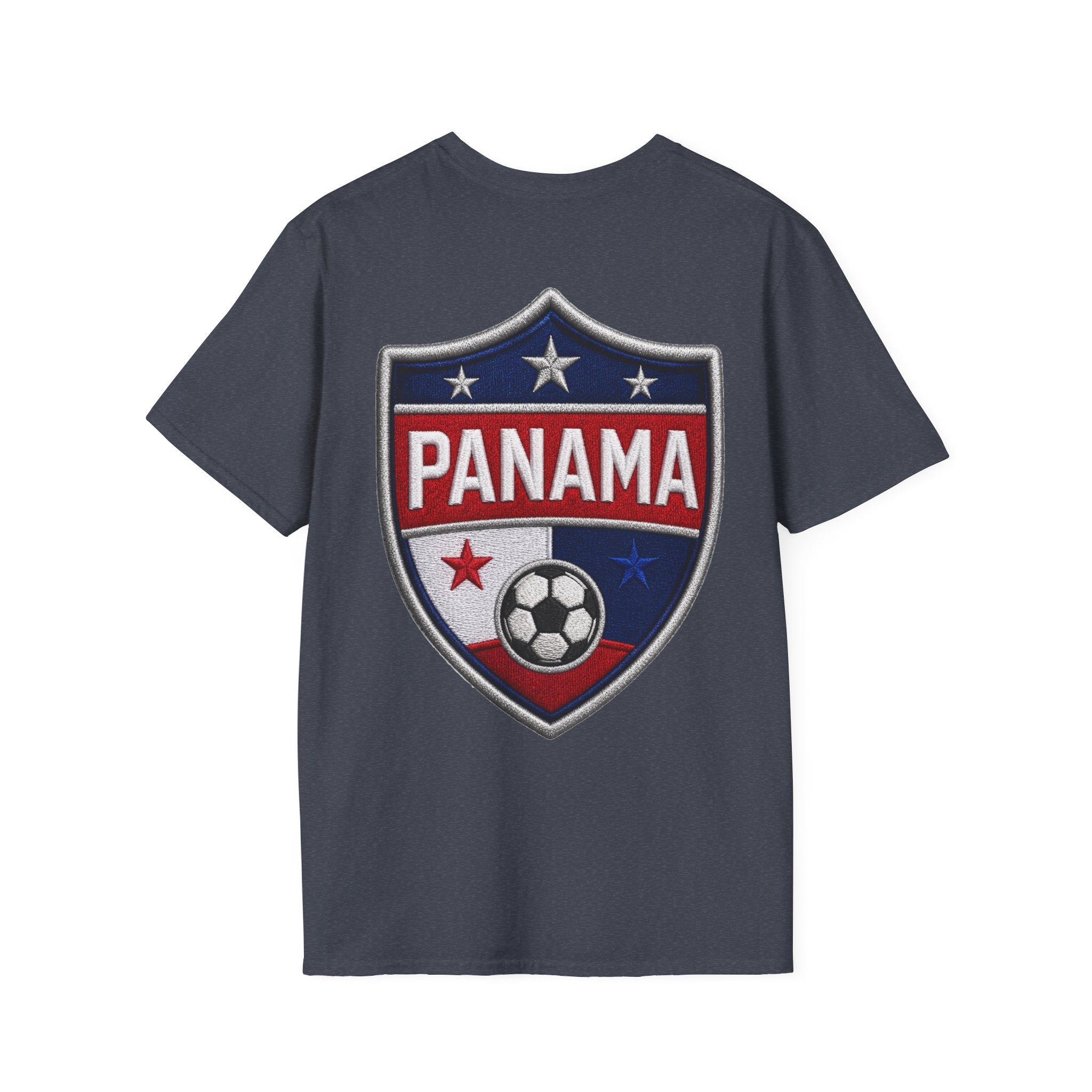 Canal Force Soccer T-Shirt - Patriotic Player Graphic Tee - Panama Shirt