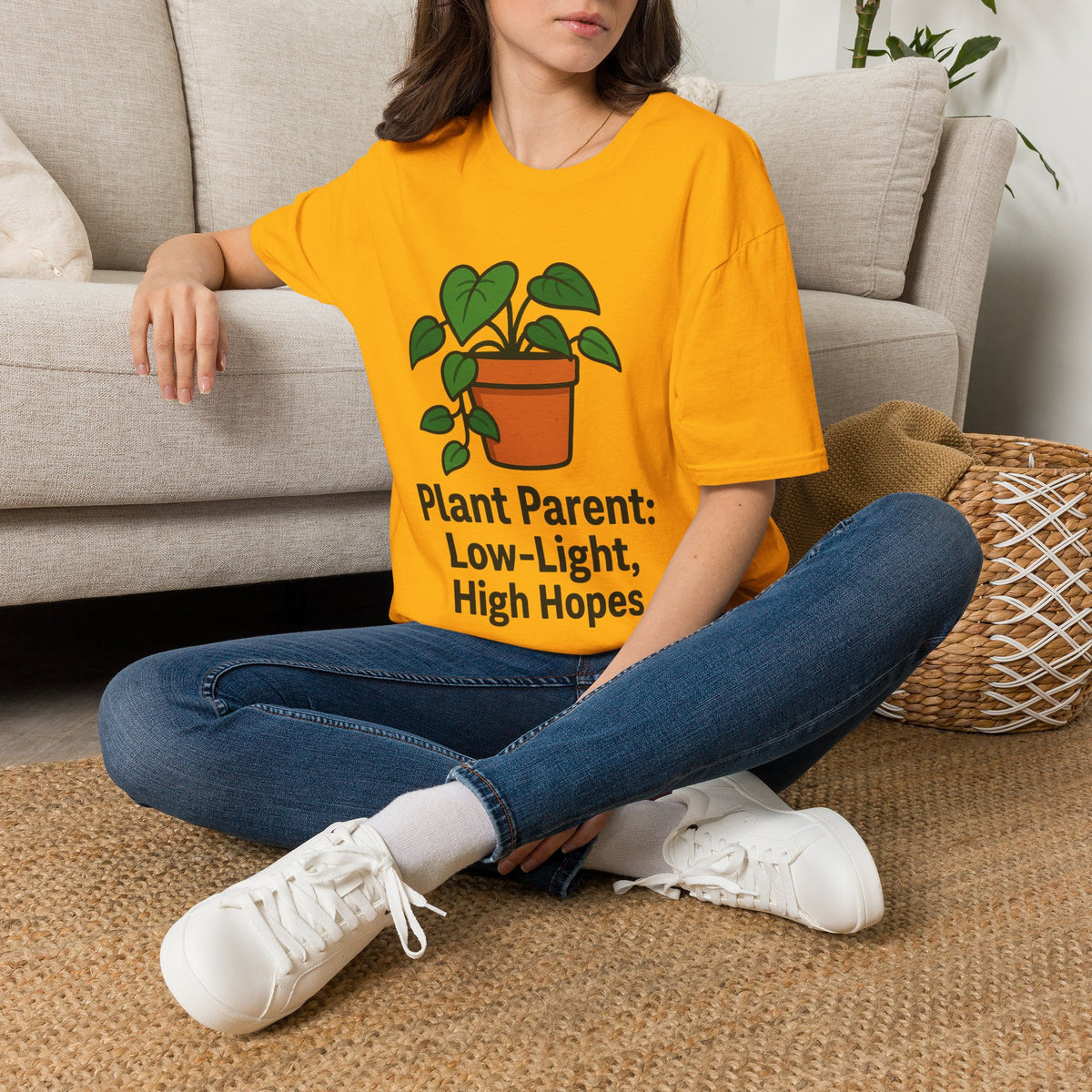 Plant Lover T‑Shirt — Potted Heart Leaf Graphic Tee - Trending Now - August 2026