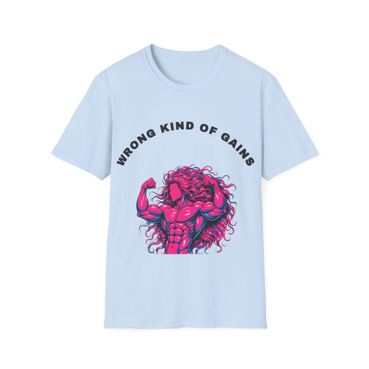 T-Shirt — "Wrong Kind of Gains" Muscle Monster Graphic Tee - Trending Now - September 2026