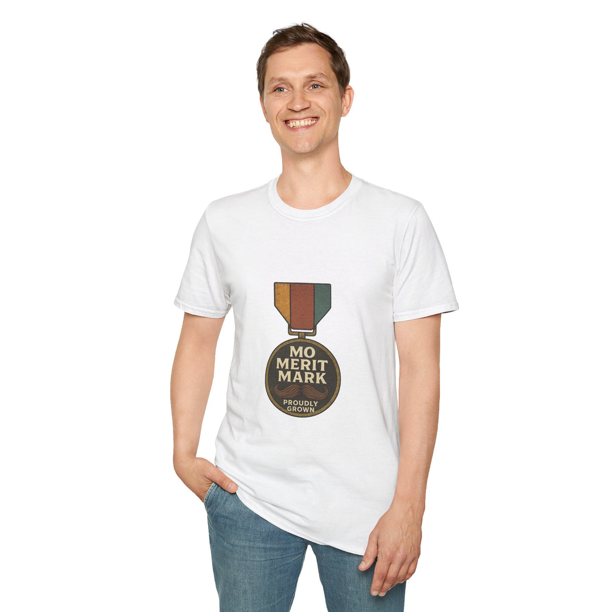 T‑Shirt — 'No Merit Mark' Military Medal Graphic Tee - Trending Now - October 2026