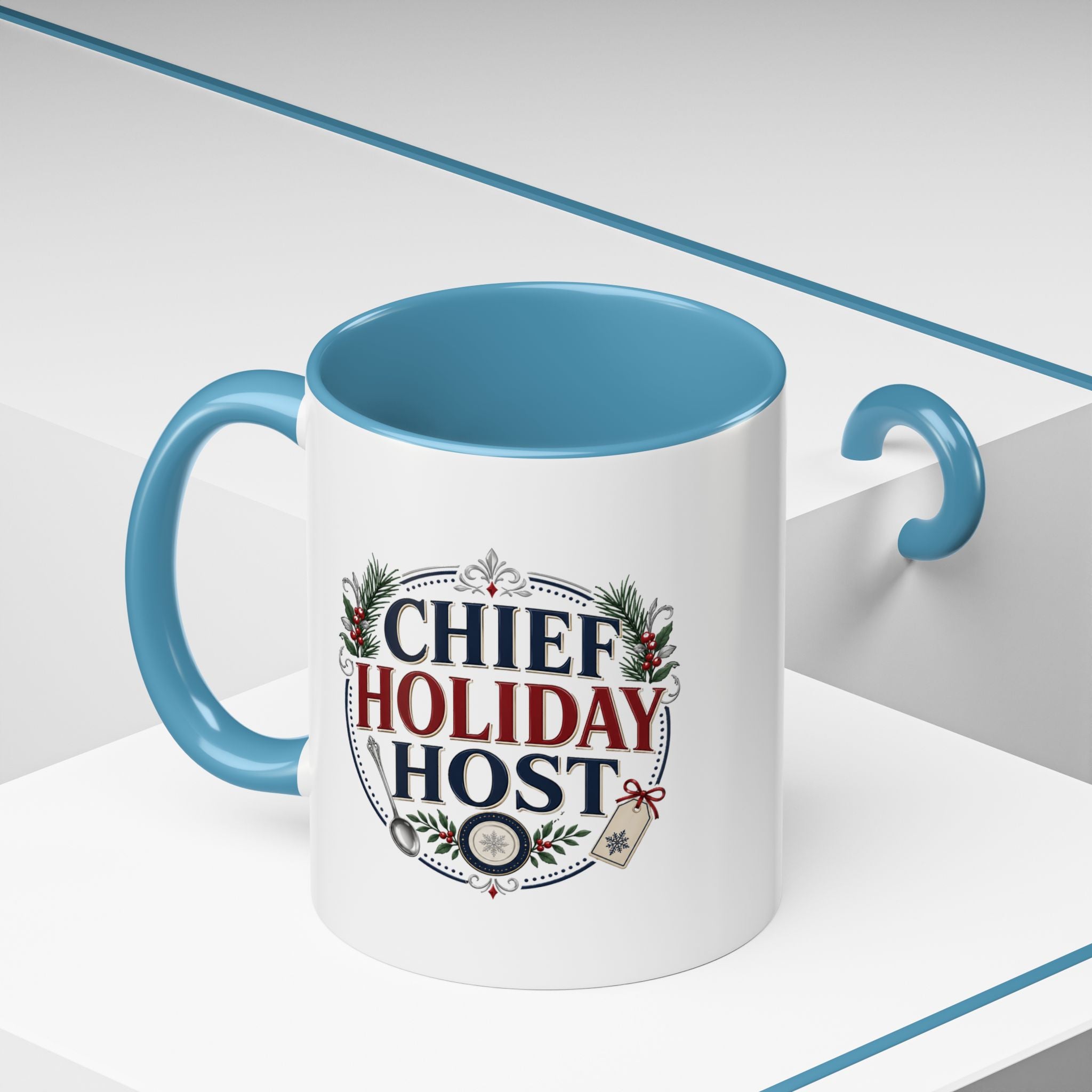 Christmas Chief Holiday Host Coffee Mug — Festive Christmas Morning Gift
