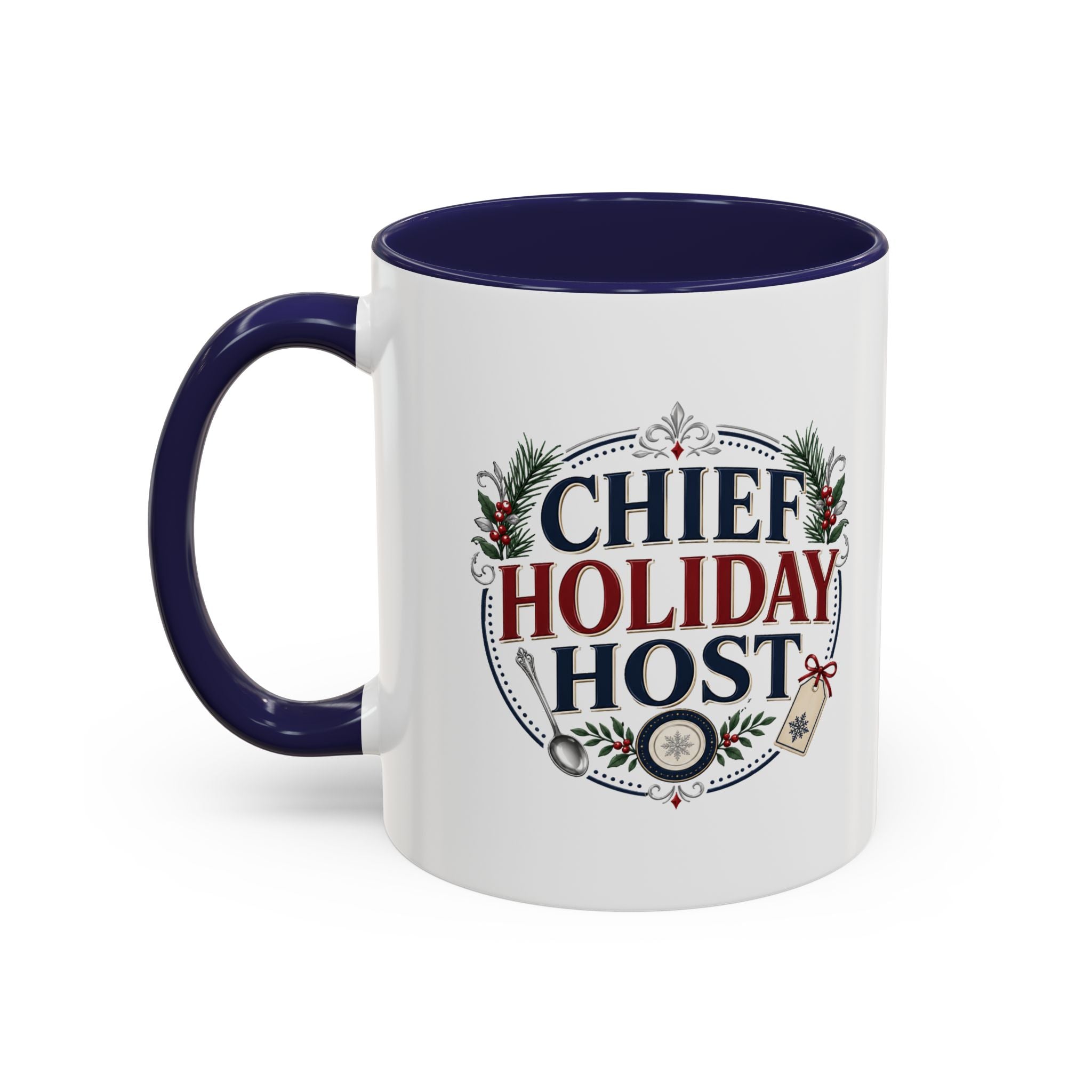 Christmas Chief Holiday Host Coffee Mug — Festive Christmas Morning Gift