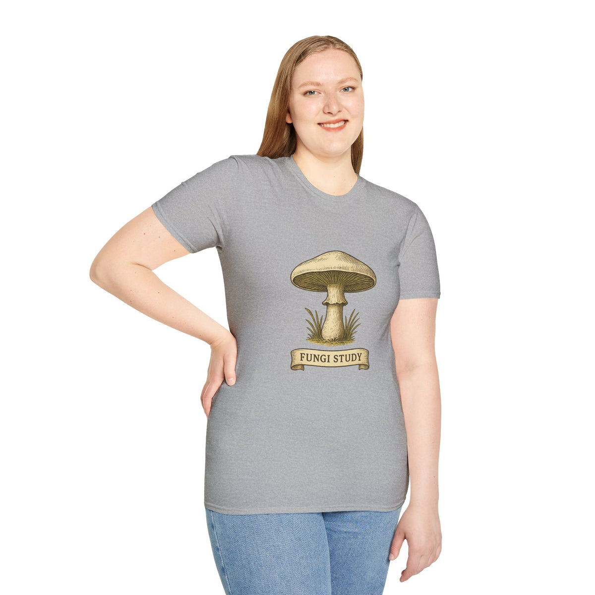 Mushroom Study T‑Shirt — Botanical Vintage Mushroom Illustration Tee - Trending Now - August 2026