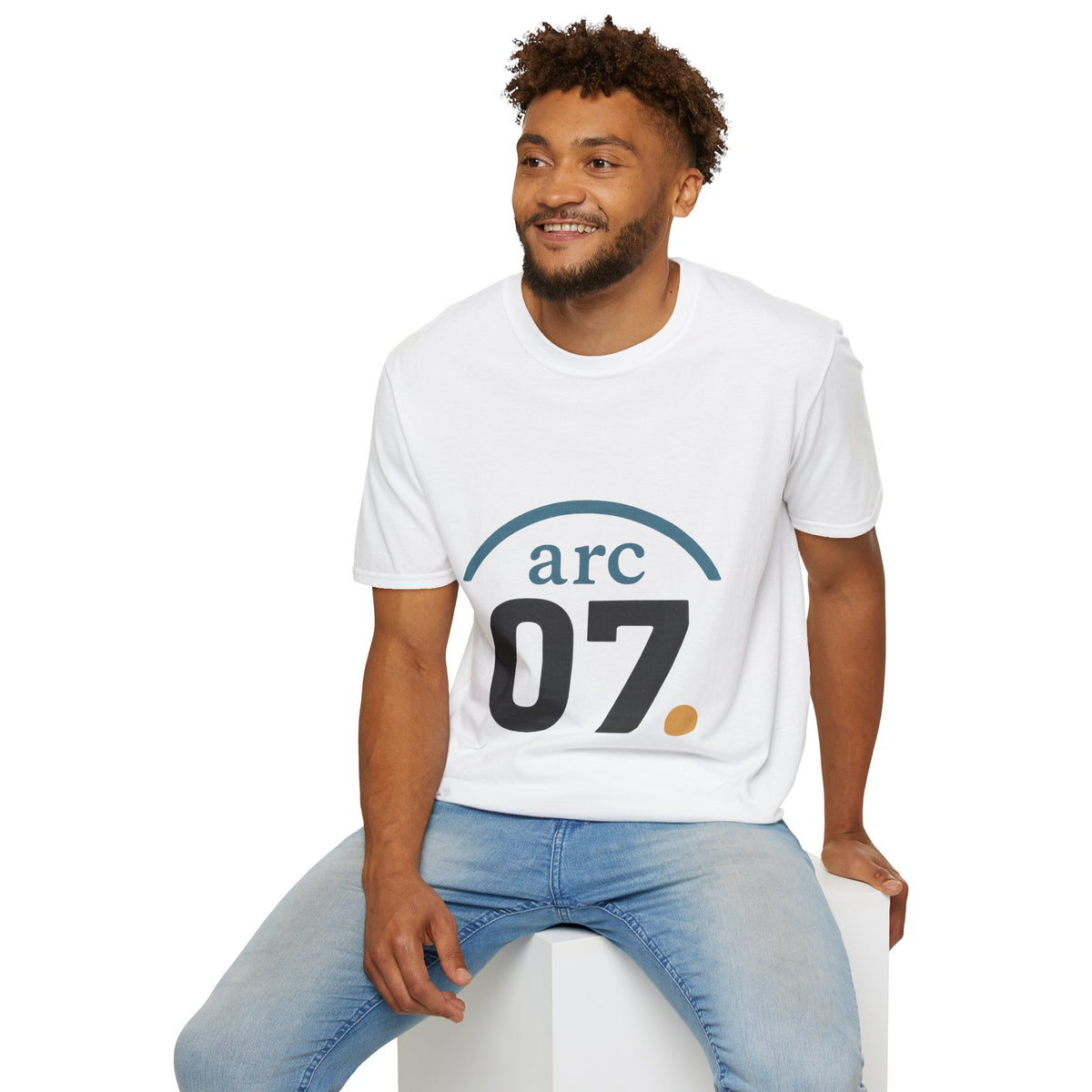 Arc 07 Minimalist Graphic T‑Shirt — Subtle Tech Logo Tee - Trending Now - August 2026