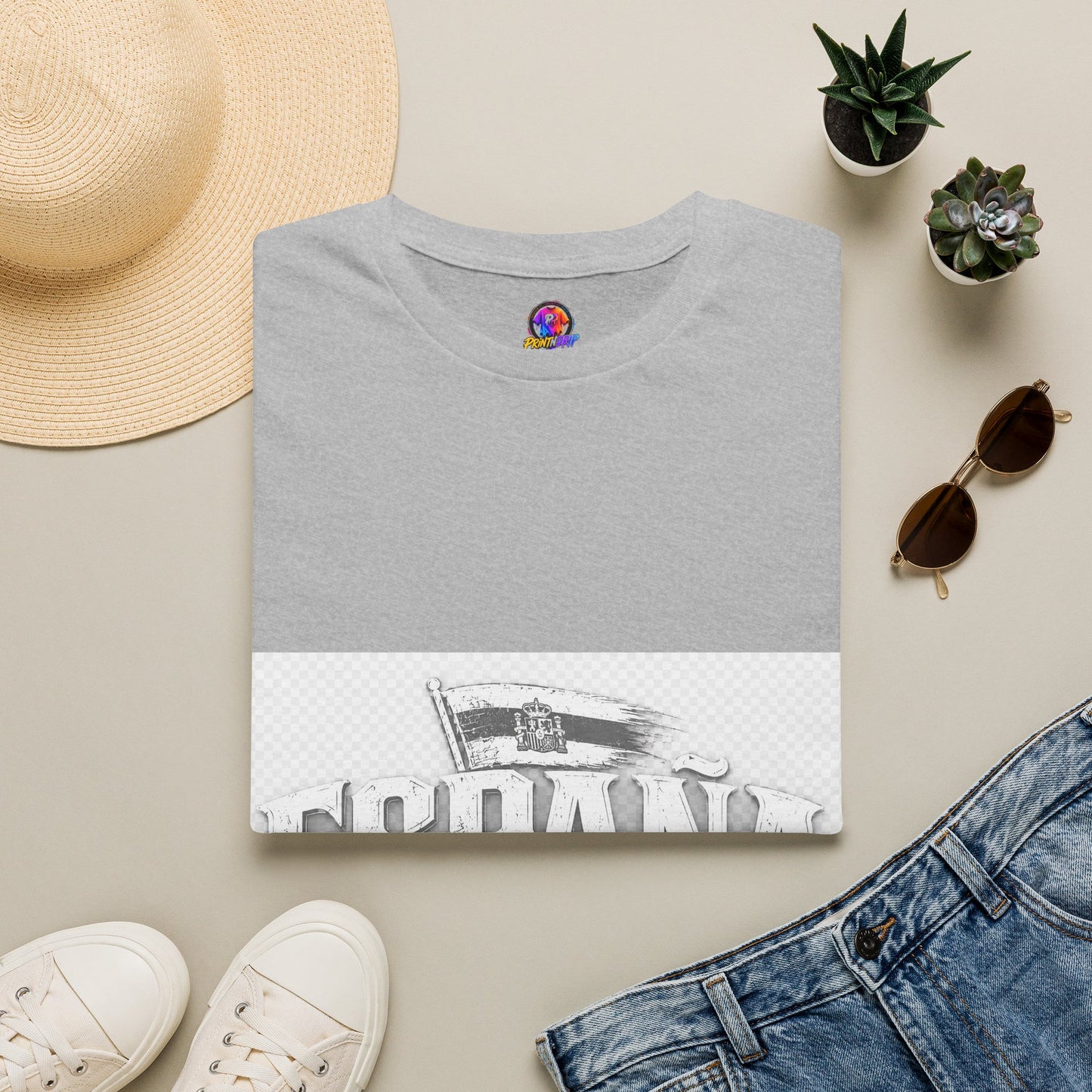 Spain Vintage T-Shirt — Retro Spanish Flag Tee