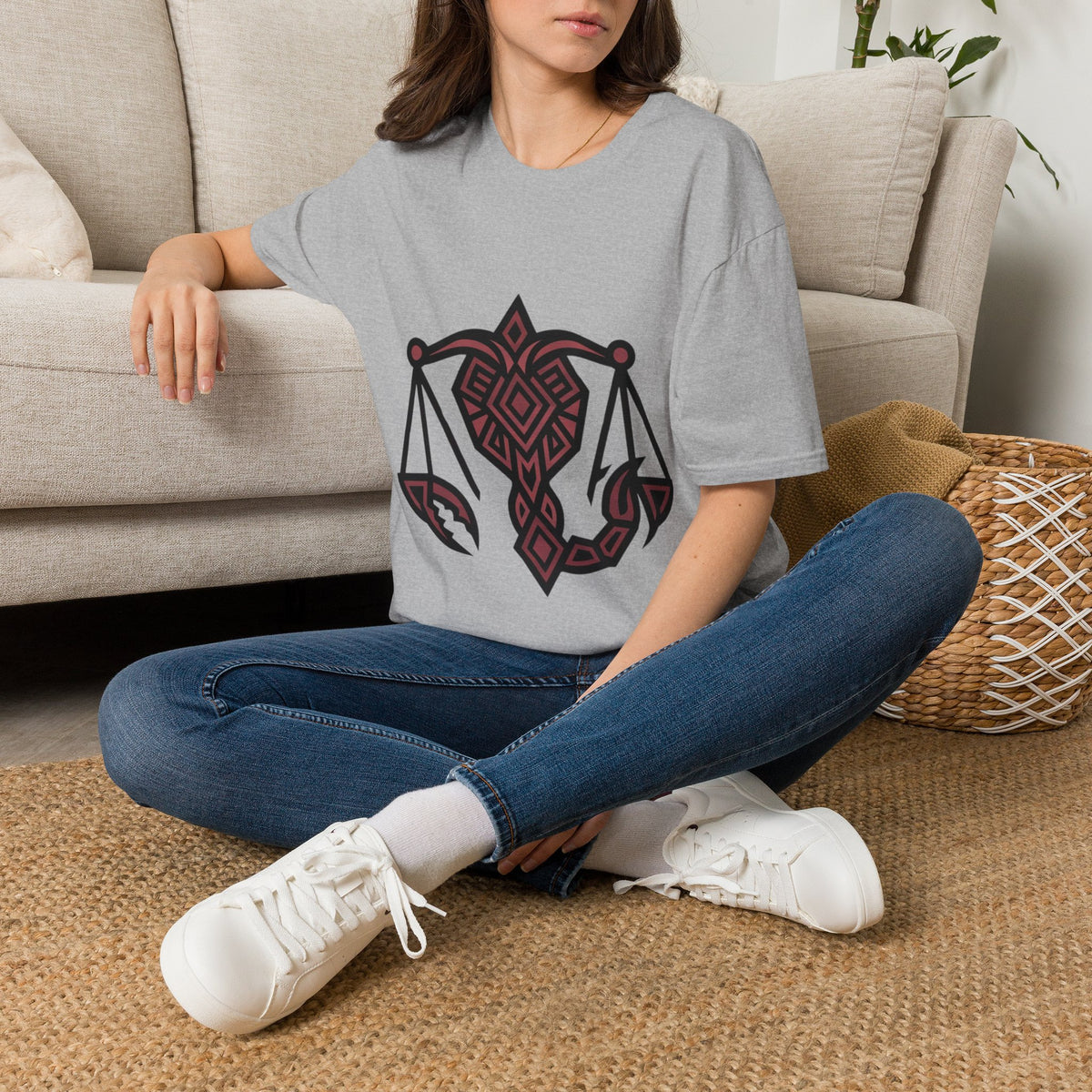 Scorpio  Scales T‑Shirt — Zodiac Balance Graphic Tee