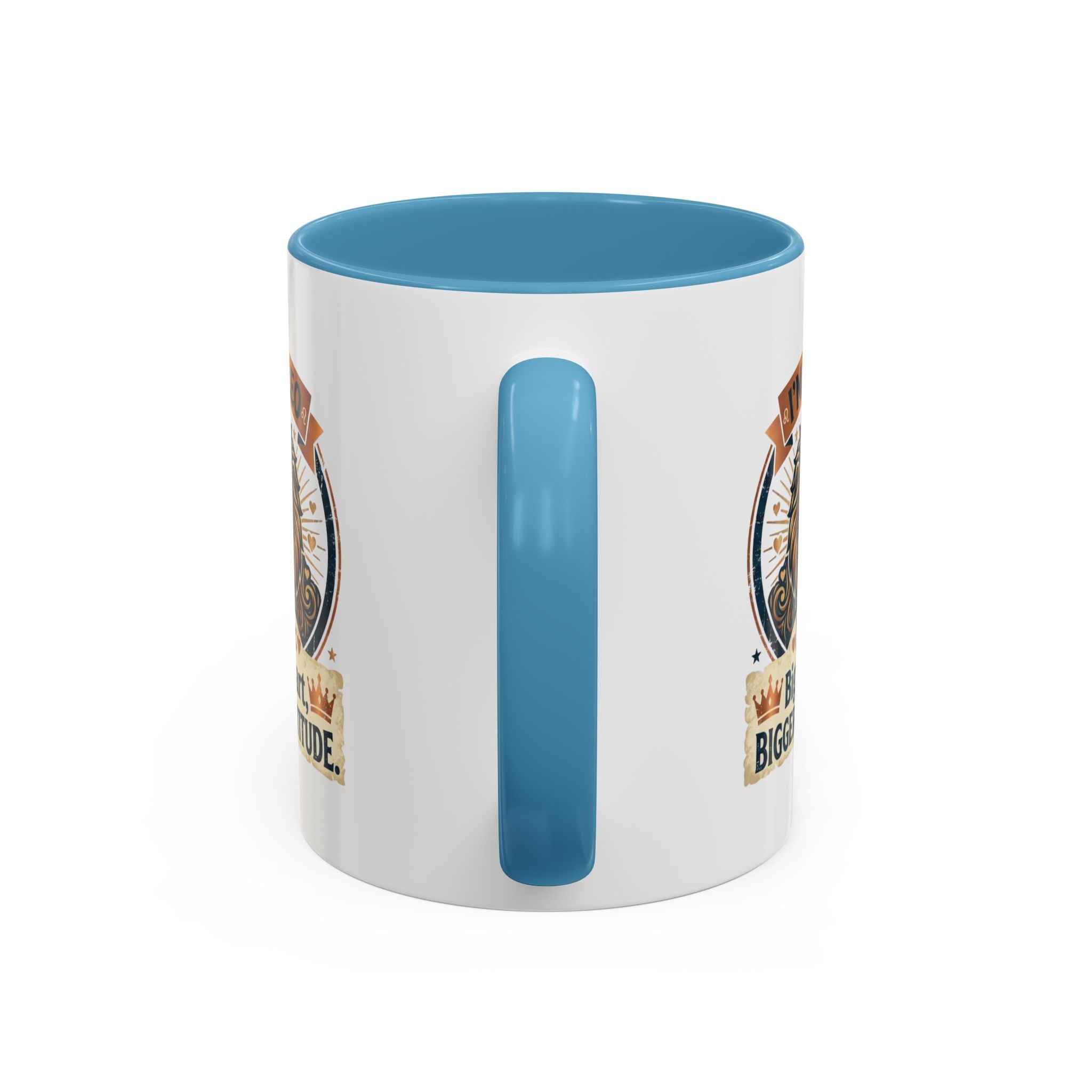 Leo Coffee Mug — "I'm a Leo: Big Heart, Bigger Attitude" Zodiac Accent Mug (11/15oz)