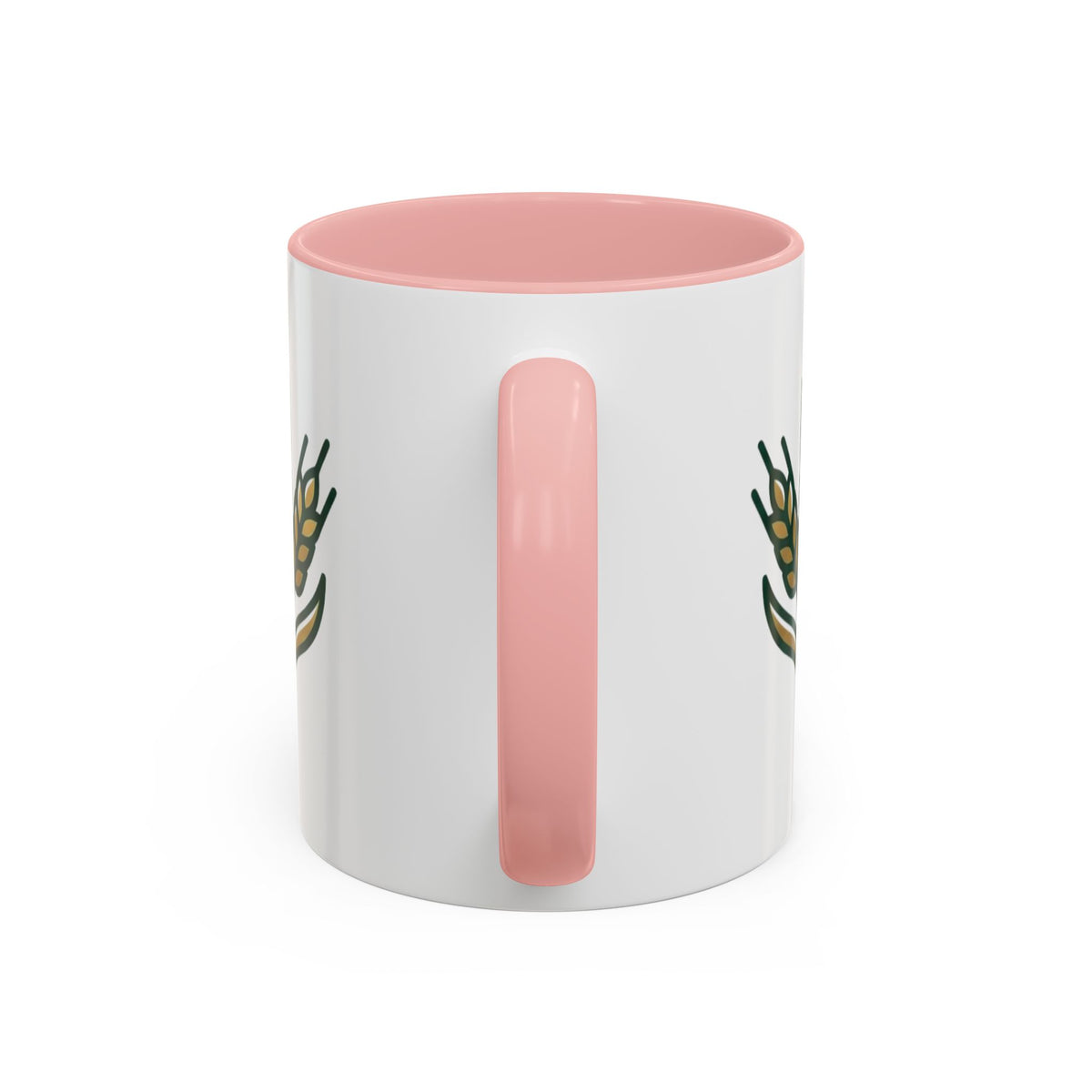 Virgo Zodiac Wheat Ear Accent Coffee Mug – Rustic Farmhouse Tea Cup