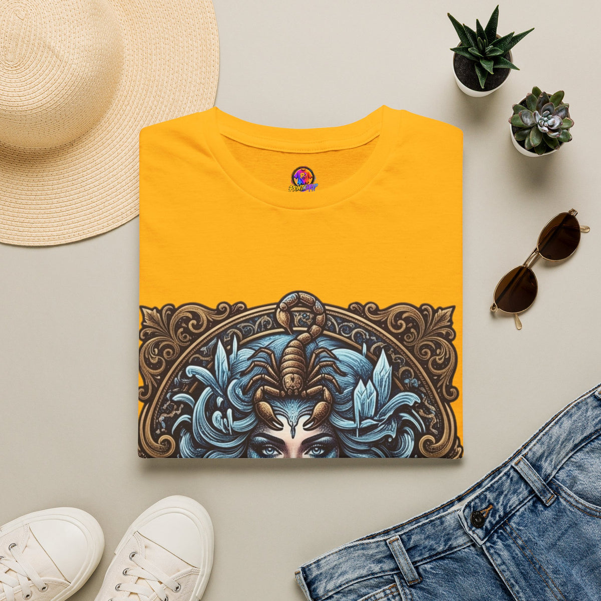 Scorpio Astrology T-Shirt — "Beautifully Intense" Zodiac Graphic Tee