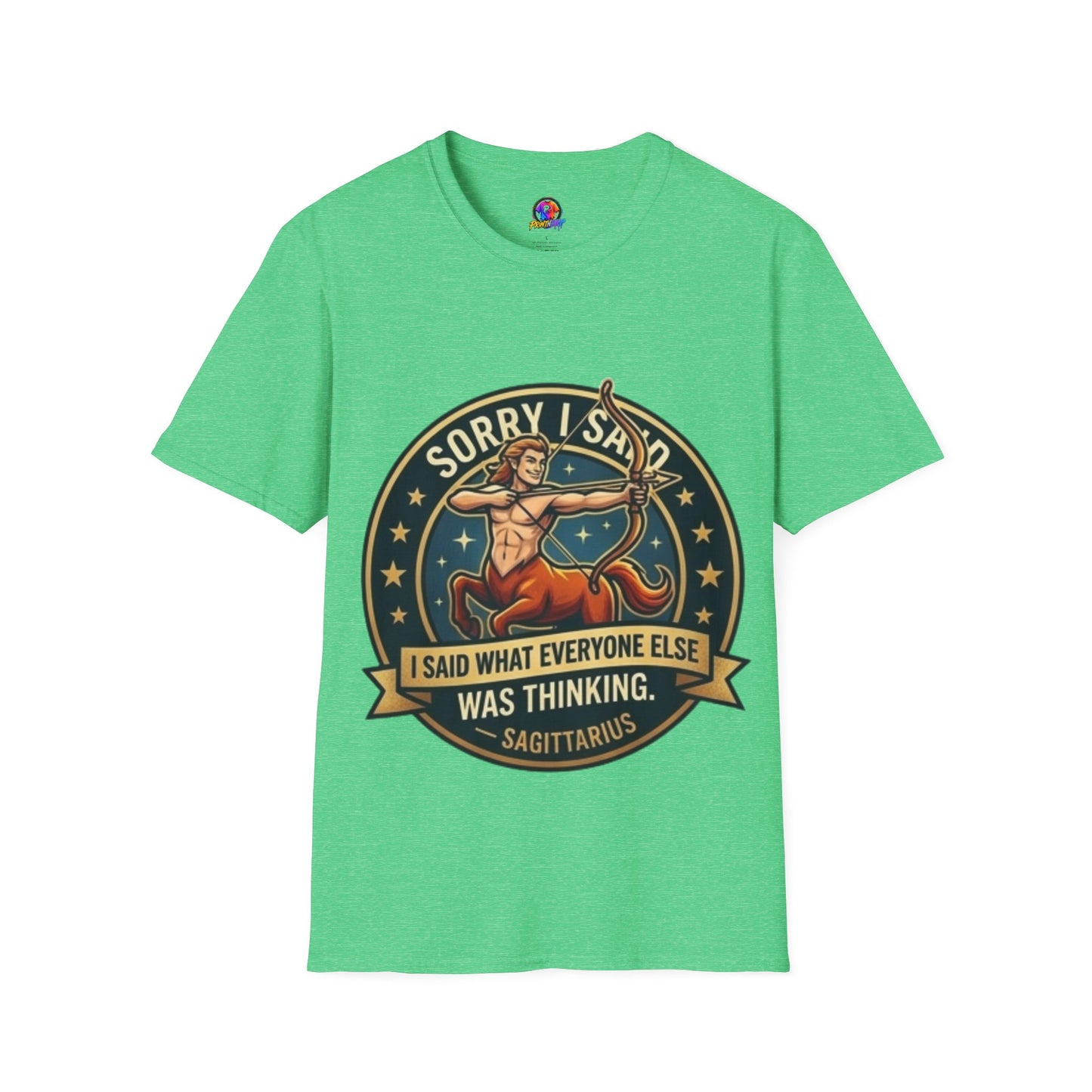 Sagittarius T-Shirt "Sorry I Said What Everyone Else Was Thinking" – Zodiac Archer Graphic Tee