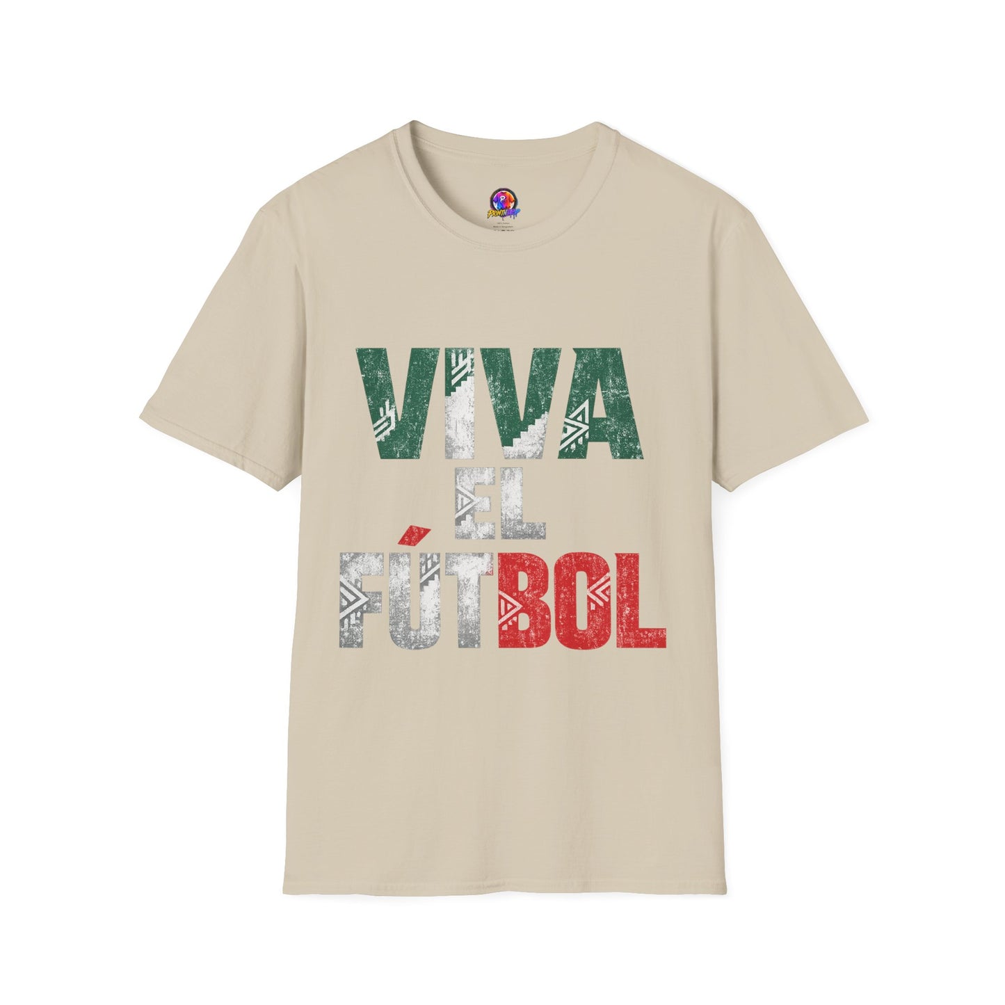 Mexico T-Shirt — "Viva El Fútbol" Mexican Soccer Graphic Tee