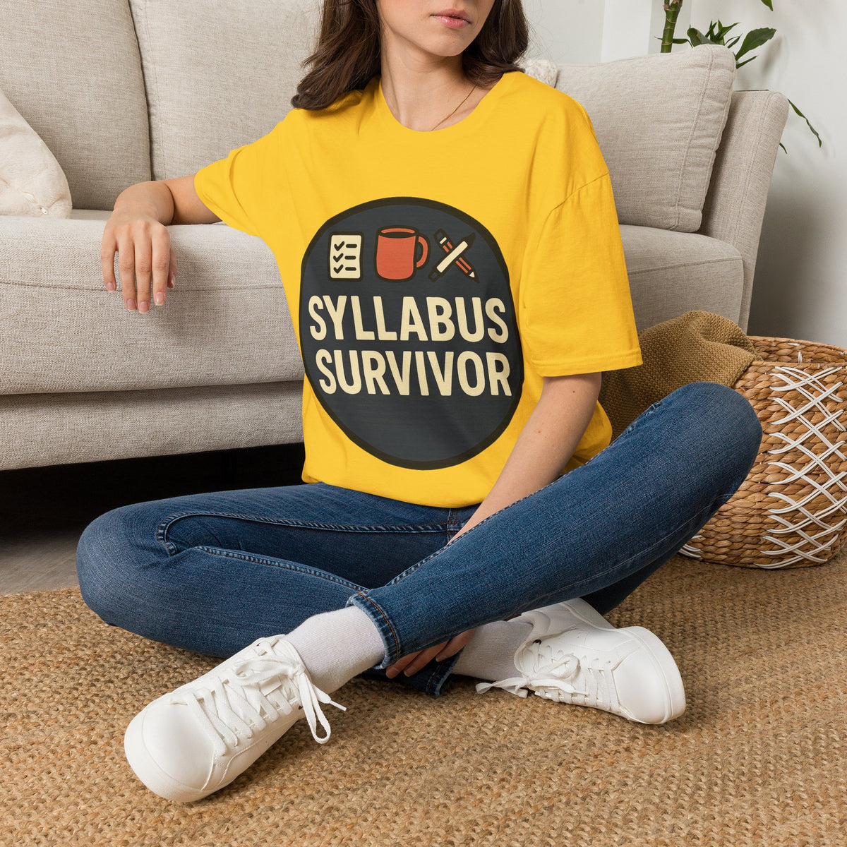 Syllabus Survivor T-Shirt — Funny Teacher/Student Back-to-School Tee - Trending Now - August 2026