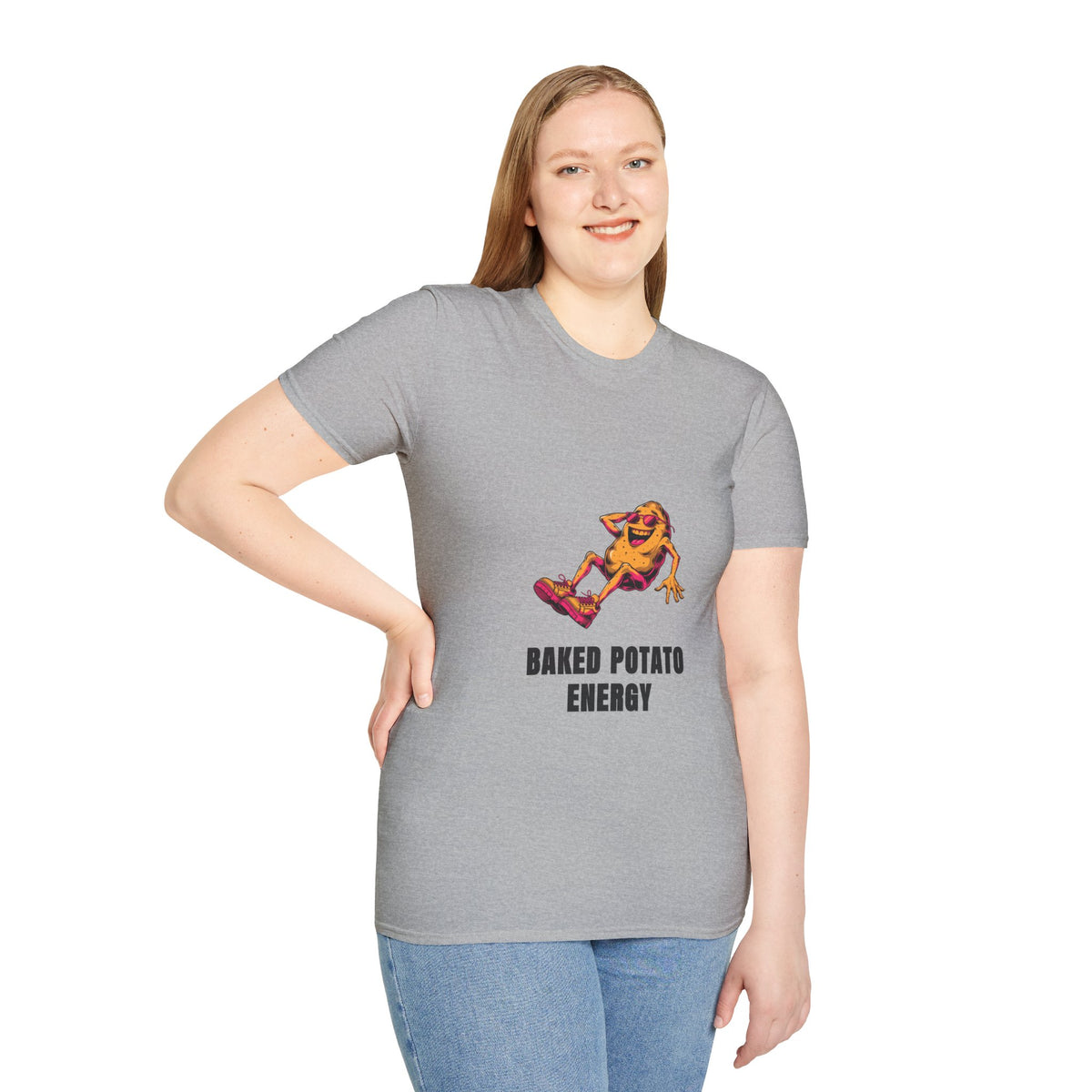 Baked Potato Energy T-Shirt — Funny Potato Graphic Tee - Trending Now - August 2026
