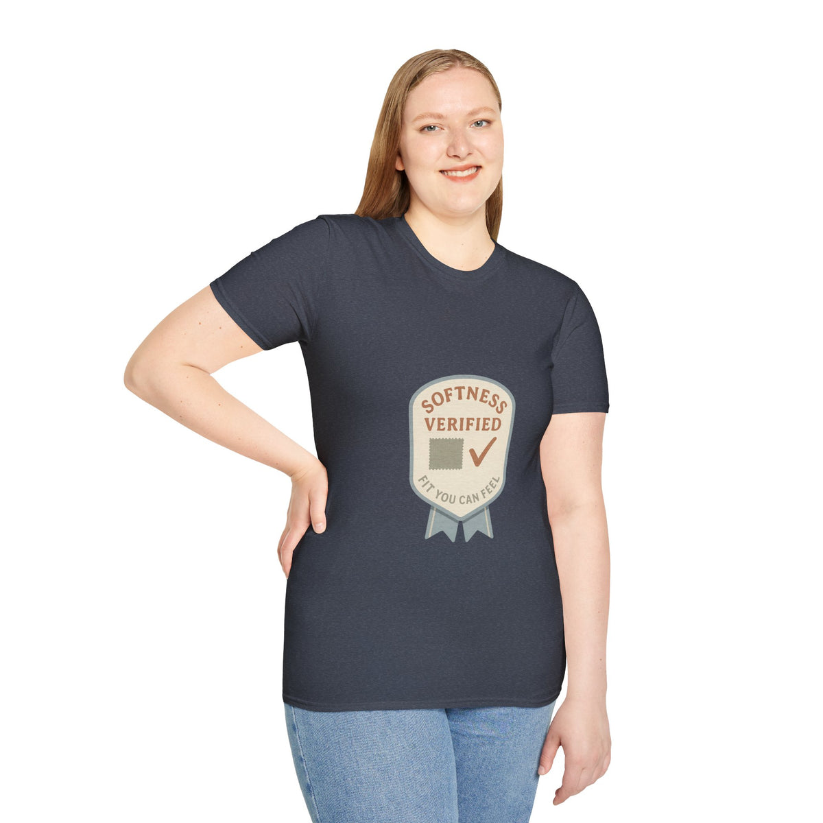Softness Verified Badge T-Shirt — Cozy Comfort Graphic Tee - Trending Now - October 2026