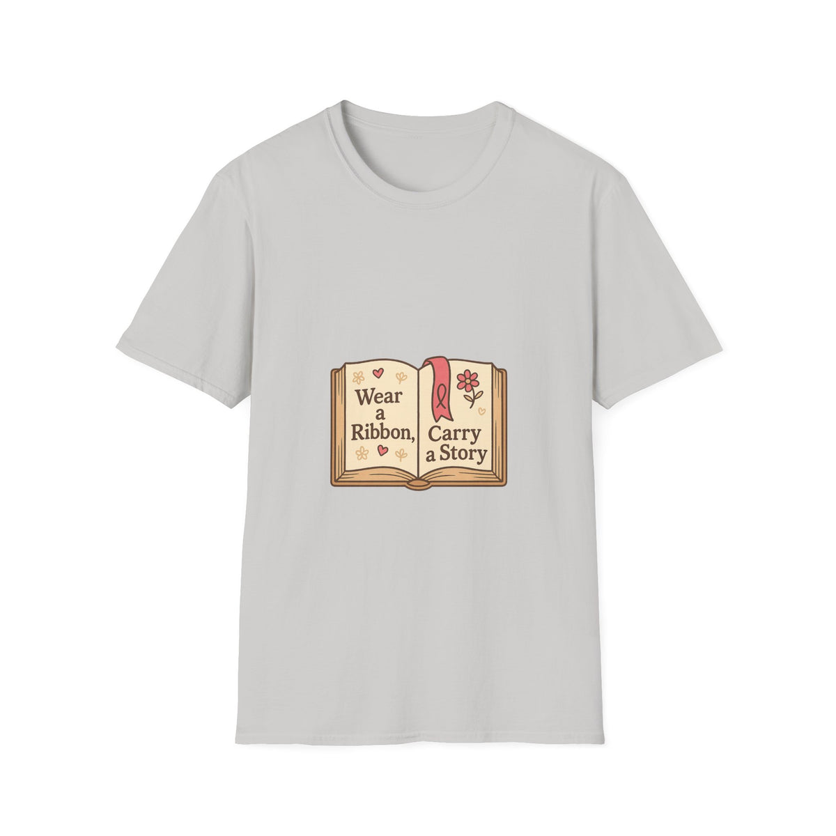 Book Lover T‑Shirt — "Wear a Ribbon, Carry a Story" Vintage Open Book Design - Trending Now - October 2026