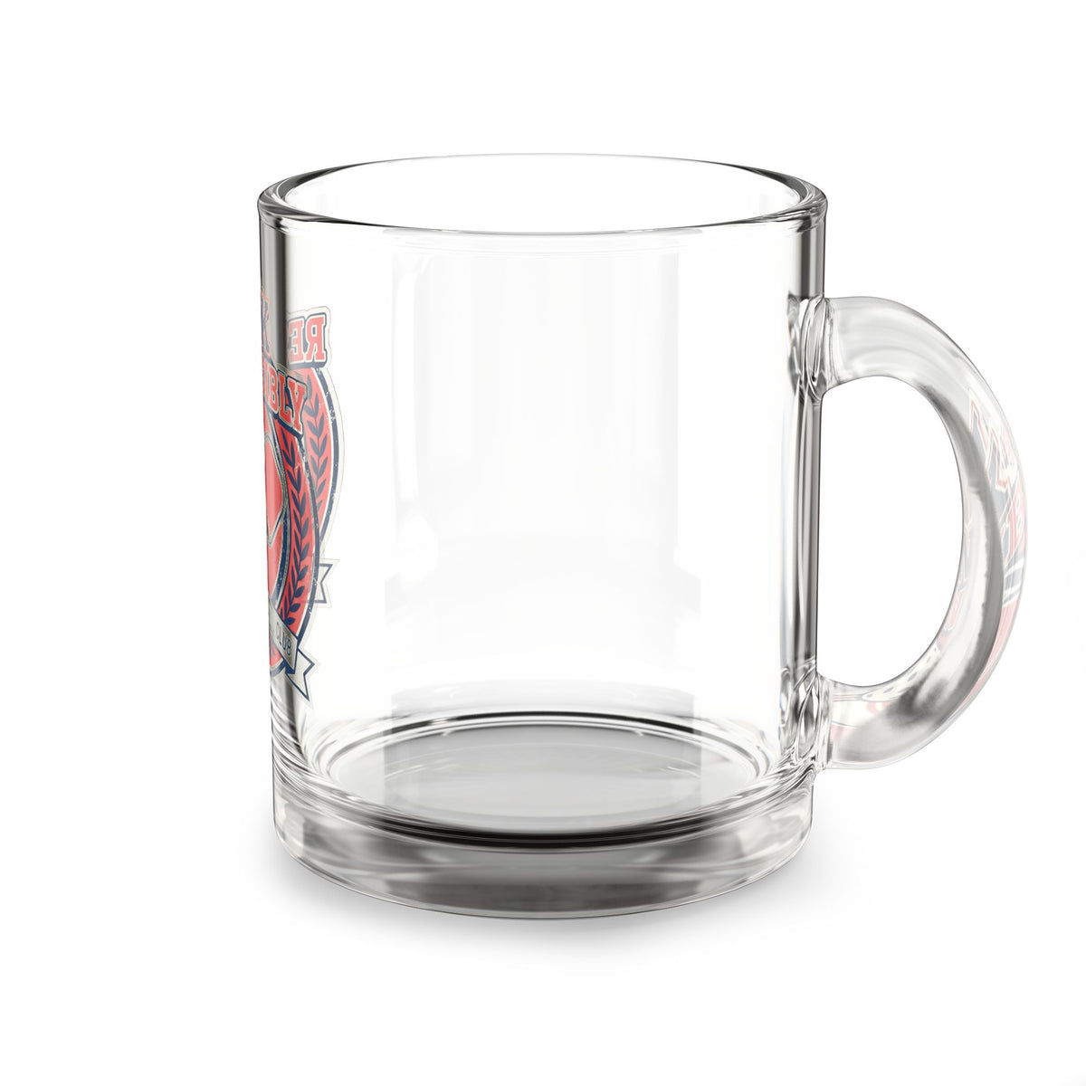 Funny Glass Mug Dink Responsibly Pickleball Glass Mug – 10 oz Coffee & Tea Cup for Players