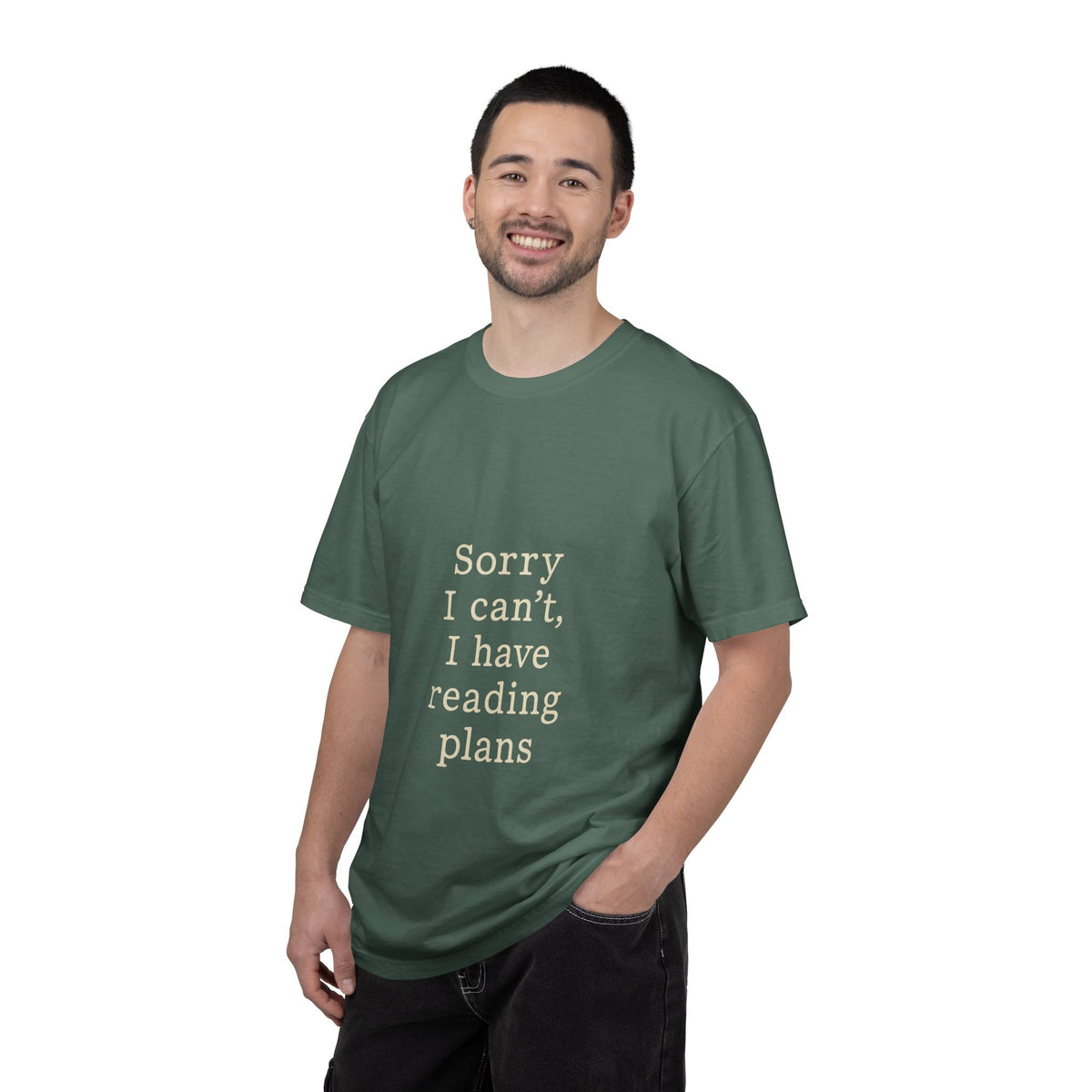 Reading Plans T-Shirt — "Sorry I Can't, I Have Reading Plans" Literary Tee - Trending Now - October 2026
