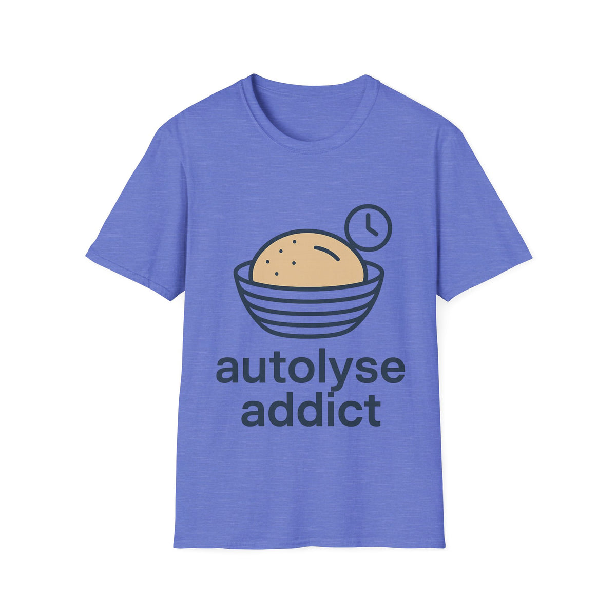 "Autolyse Addict" Funny Sourdough Baking Tee - Cute Bread Maker Pastry White T-Shirt - Trending Now - September 2026