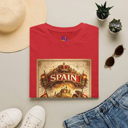 Spain Vintage Travel Graphic T‑Shirt — Retro Spanish Landmark Tee