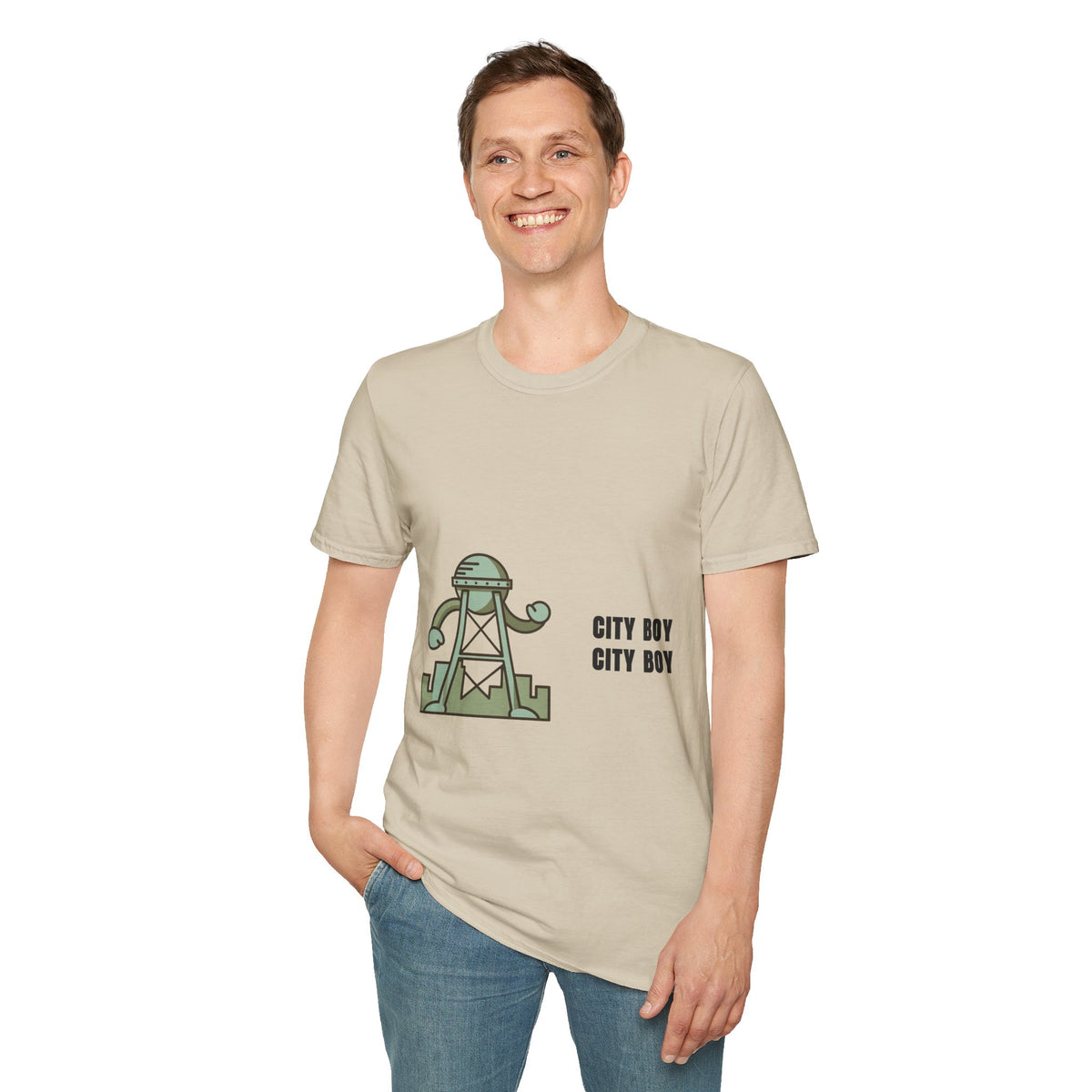 City Boy Lighthouse T-Shirt — Coastal Graphic Tee - Trending Now - September 2026