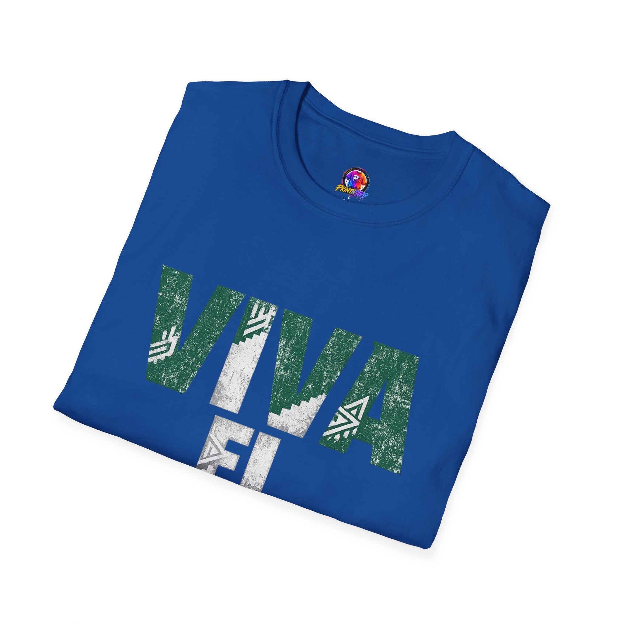 Mexico T-Shirt — "Viva El Fútbol" Mexican Soccer Graphic Tee