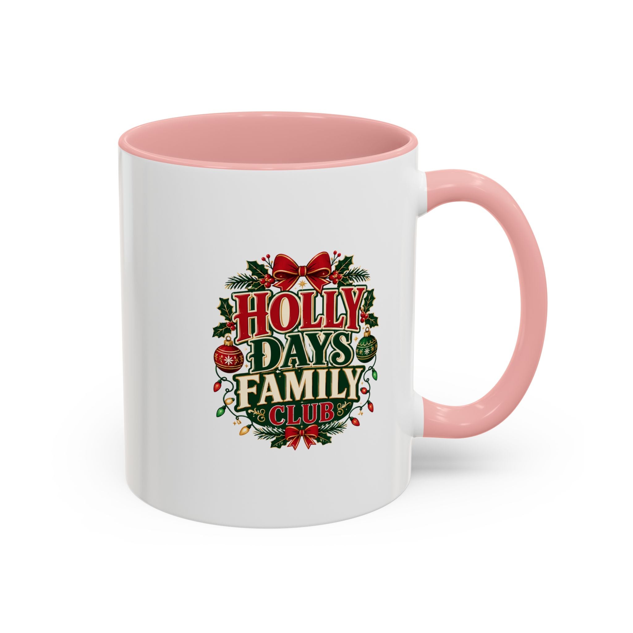 Accent Coffee Mug Holly Days Family