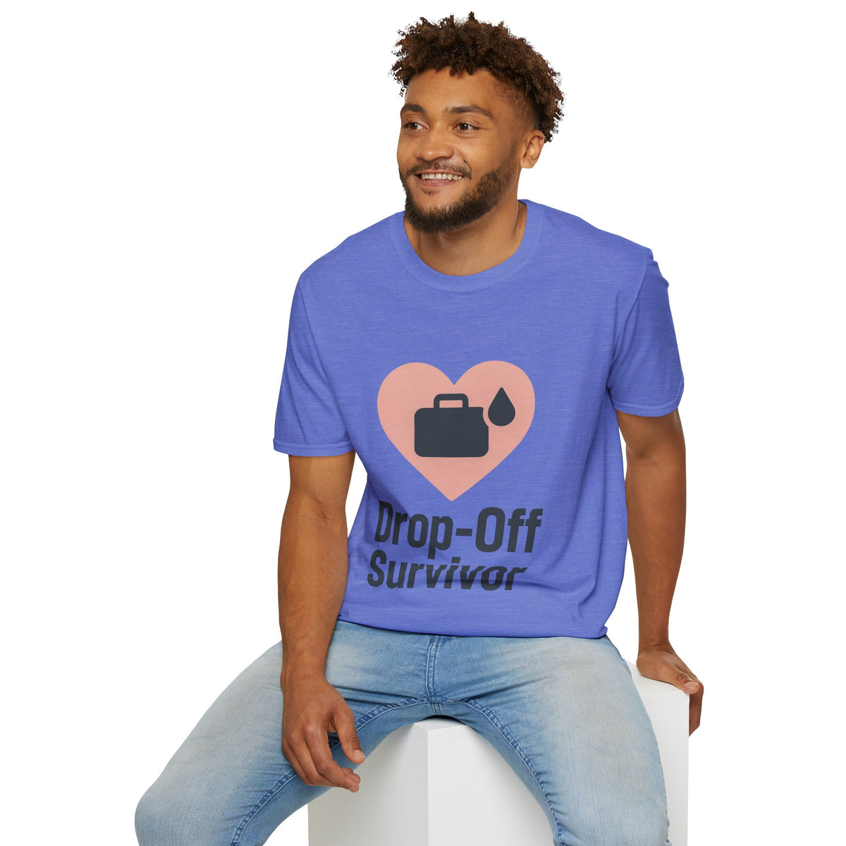 Drop-Off Survivor T-Shirt — Heart & Inkjet Printer Rescue Tee - Trending Now - August 2026