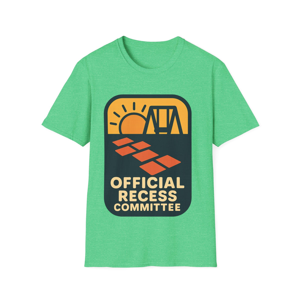 Official Recess Committee T-Shirt – Retro Sunset Camp Graphic Tee - Trending Now - August 2026