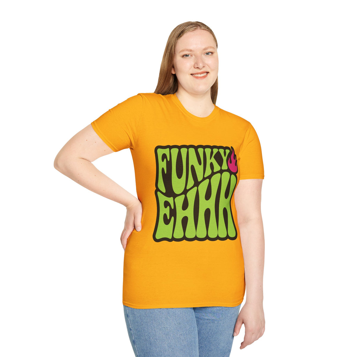 Funky Chili T-Shirt — Retro Psychedelic Green Flame Graphic Tee - Trending Now - August 2026