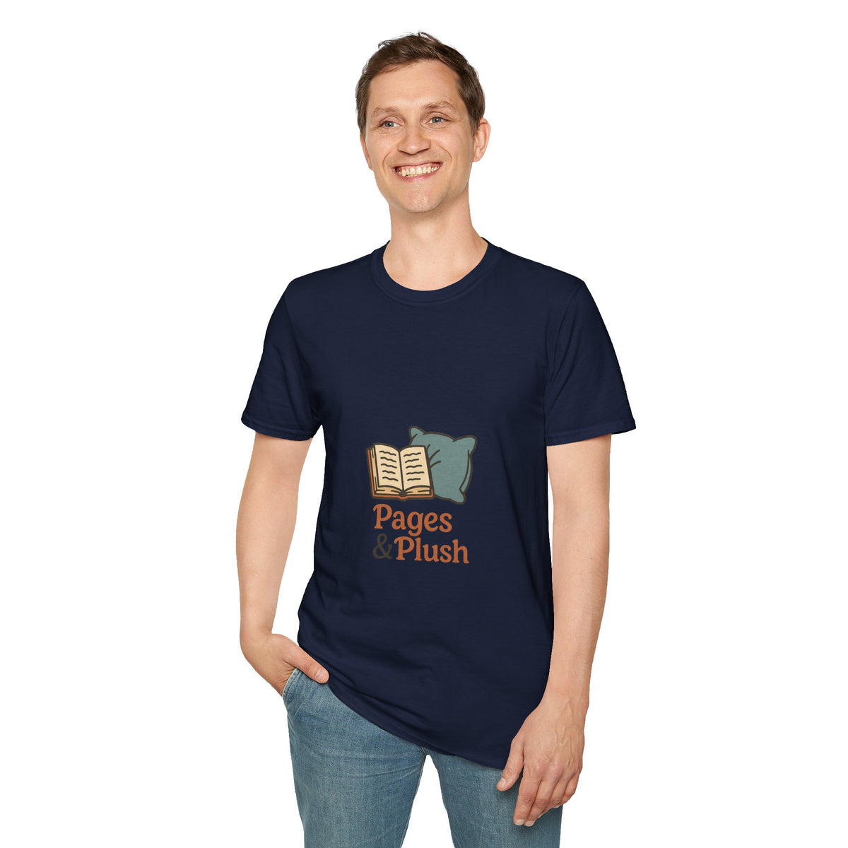 Pages & Plush Book Lover T-Shirt - Trending Now - October 2026