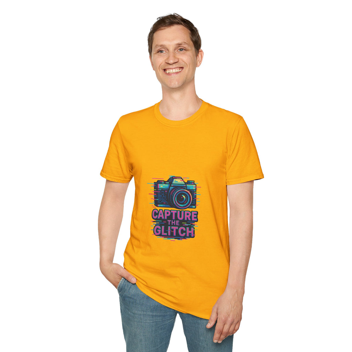 Capture the Glitch Camera T-Shirt - Trending Now - October 2026