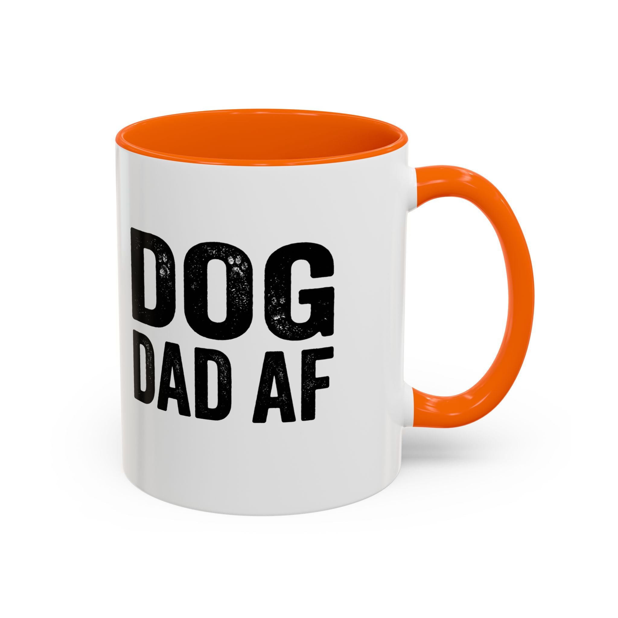 Funny Dog Dad AF Coffee Mug – Funny Black Accen Gift for Dog Lovers