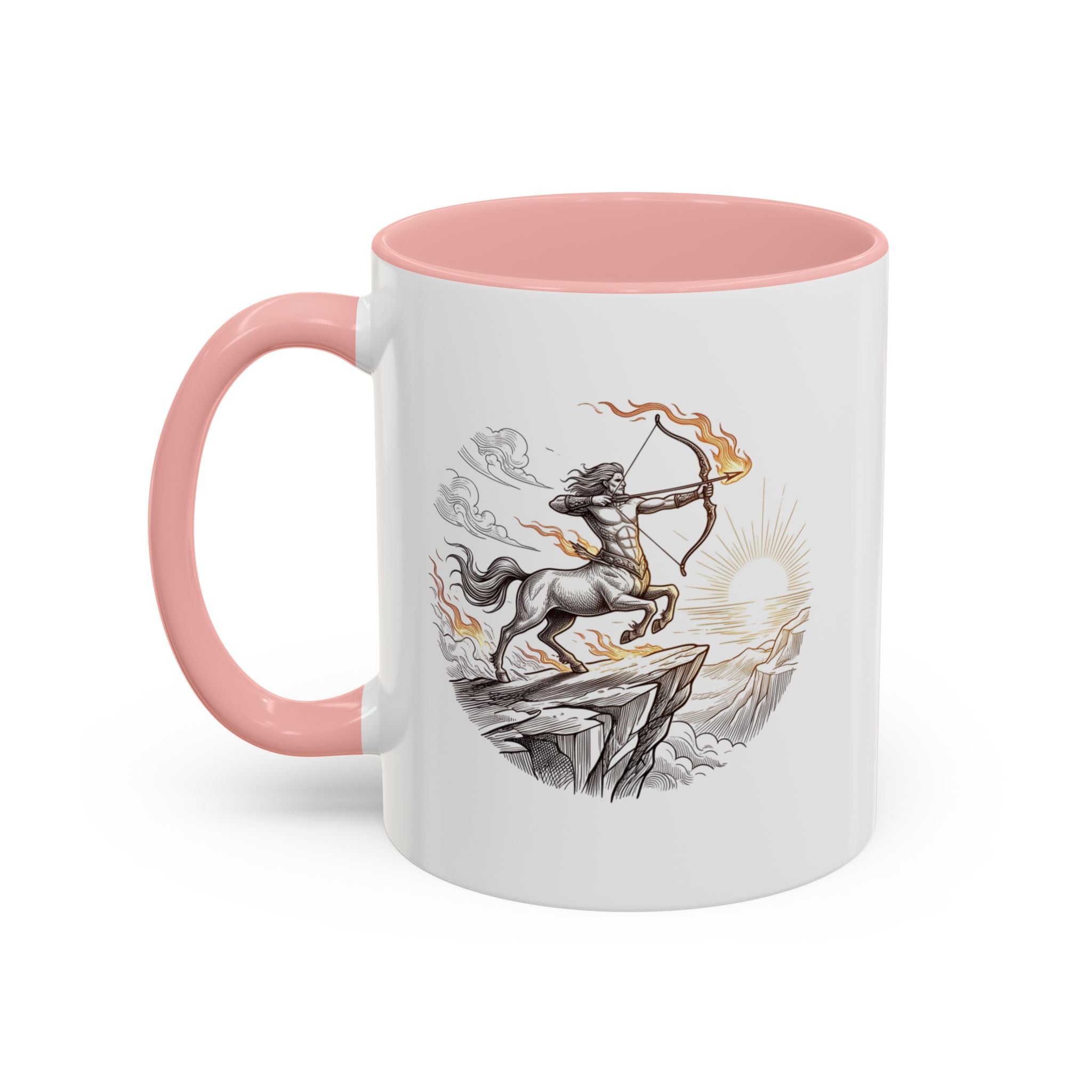 Centaur Archer Coffee Mug — Mythic Sagittarius Design Accent Mug
