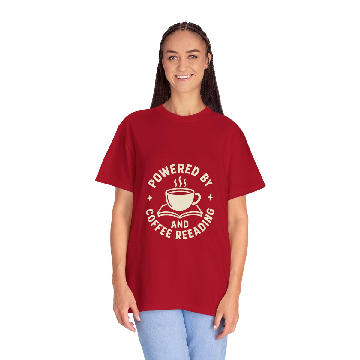 Coffee & Reading T-Shirt — "Powered by Coffee and Reading" Graphic Tee - Trending Now - October 2026