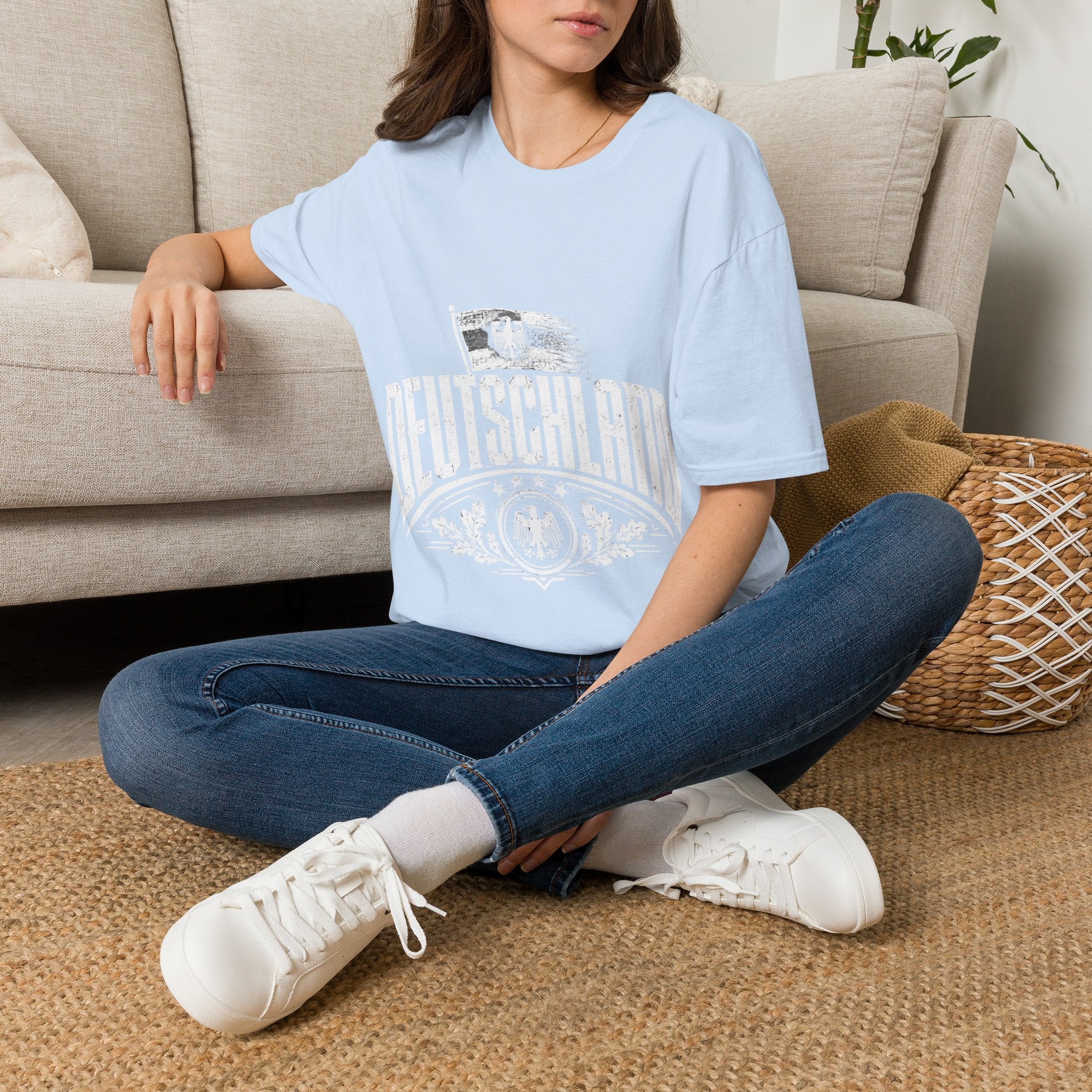Germany Deutschland T-Shirt — Vintage German Crest Soccer Fan Tee