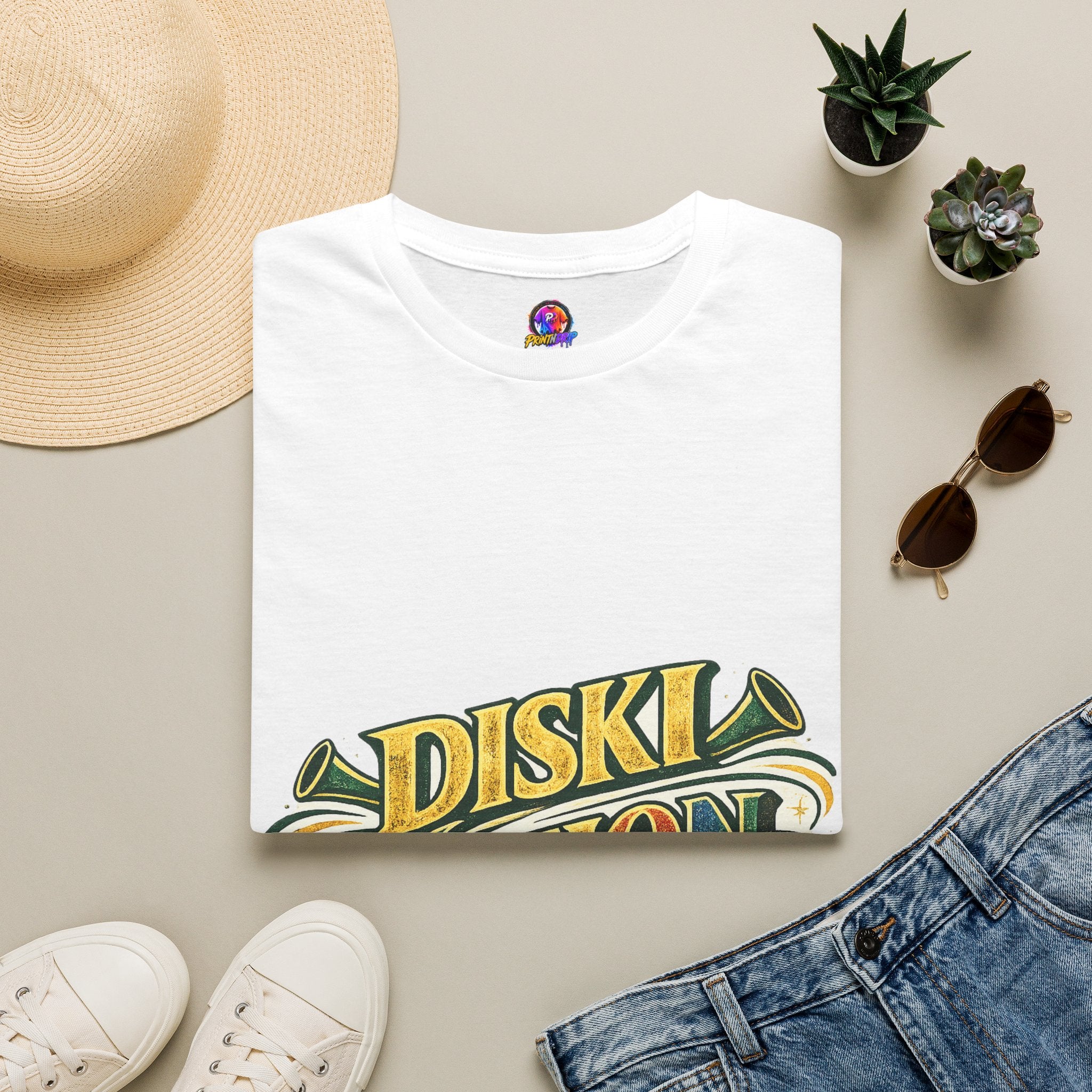 South Africa Diski Nation T-Shirt — Retro Reggae Graphic Tee
