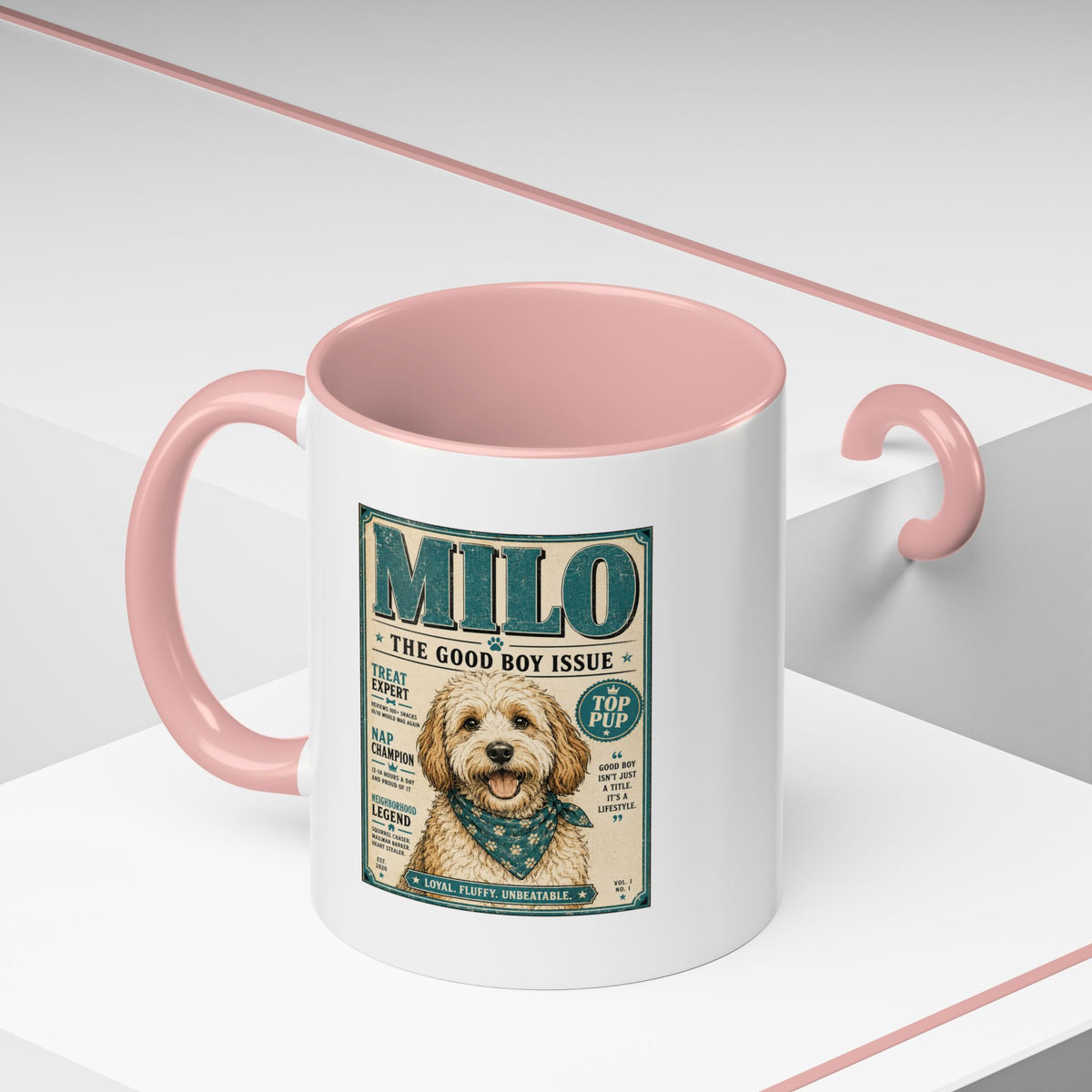 Milo Bailey Dog Dad Mom Milo 'The Good Boy Issue' Coffee Mug