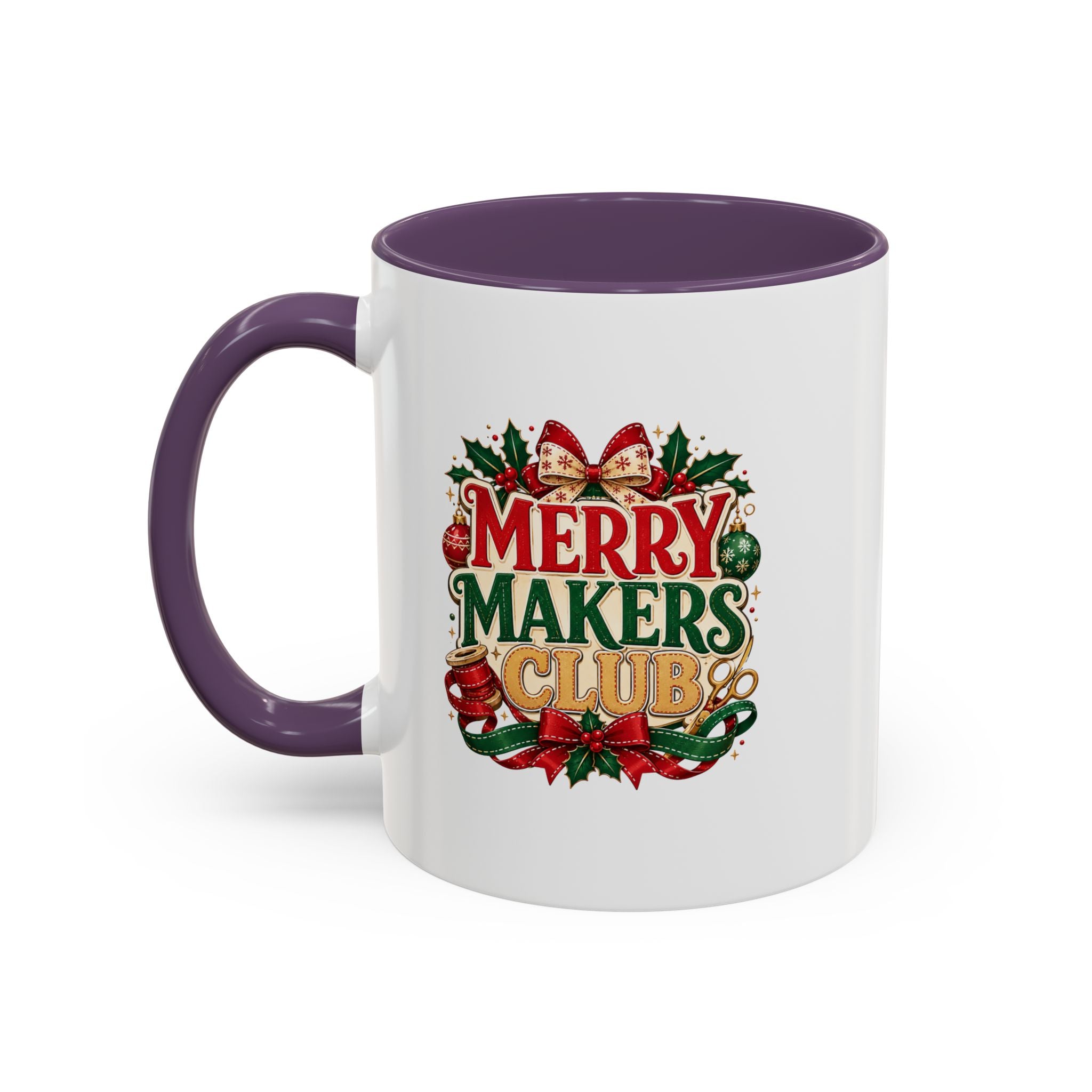 Accent Coffee Mug Merry Makers Club