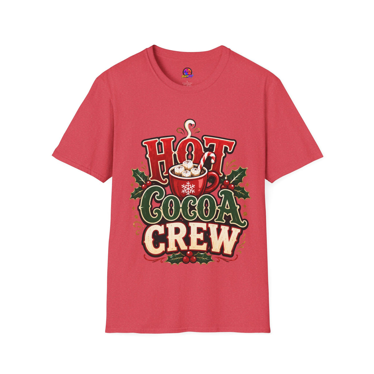 Hot Cocoa Crew T‑Shirt — Cozy Holiday Hot Chocolate Graphic Tee