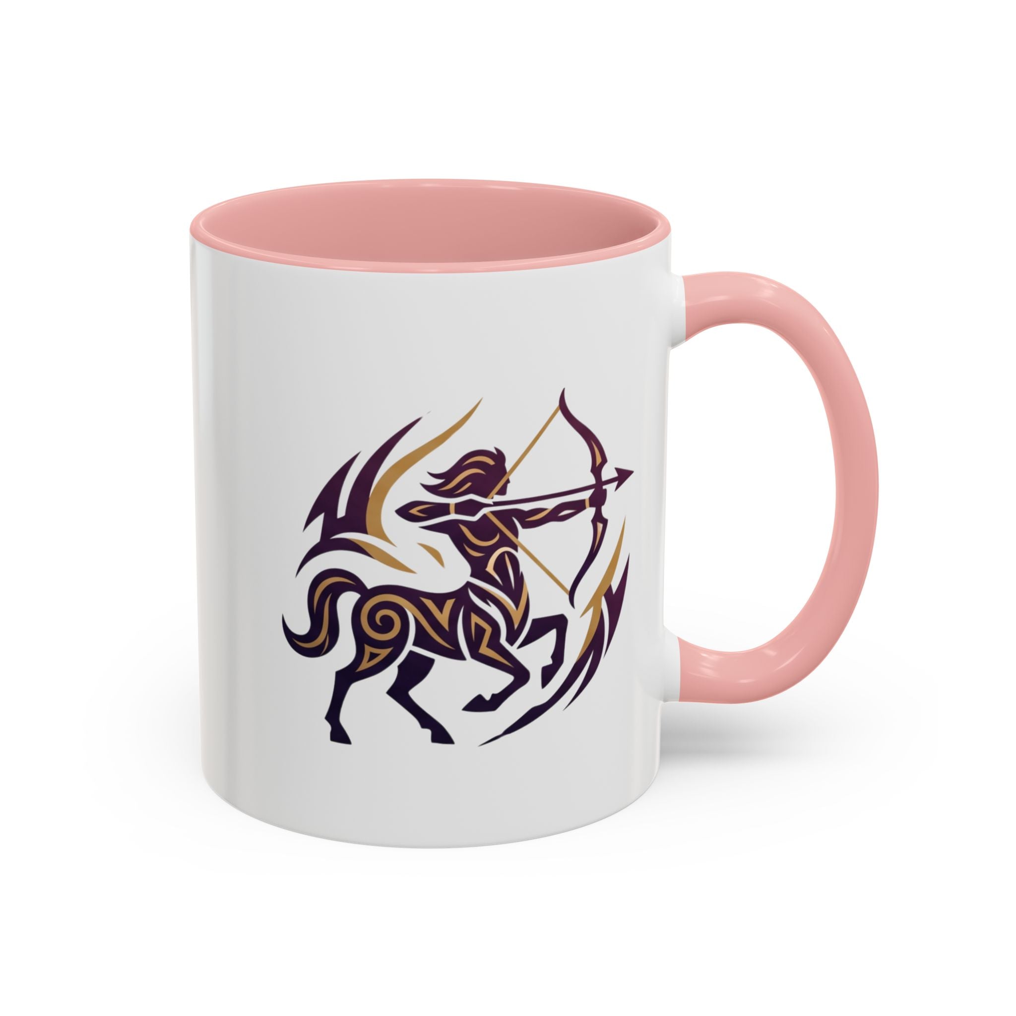 Sagittarius Zodiac Coffee Mug — Archer Centaur Astrology Accent Mug