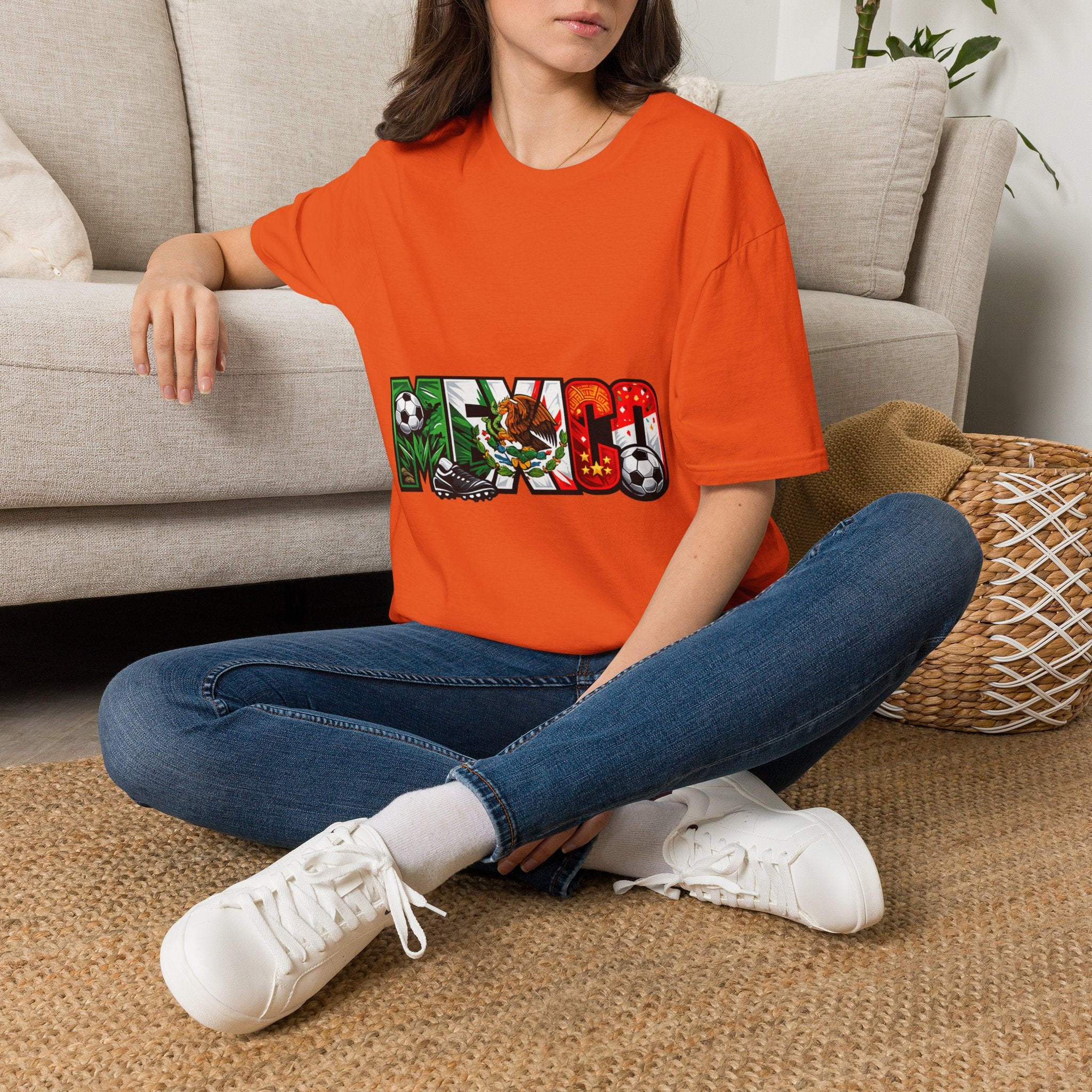Mexico Soccer T-Shirt — Mexican Flag Football Pride Tee