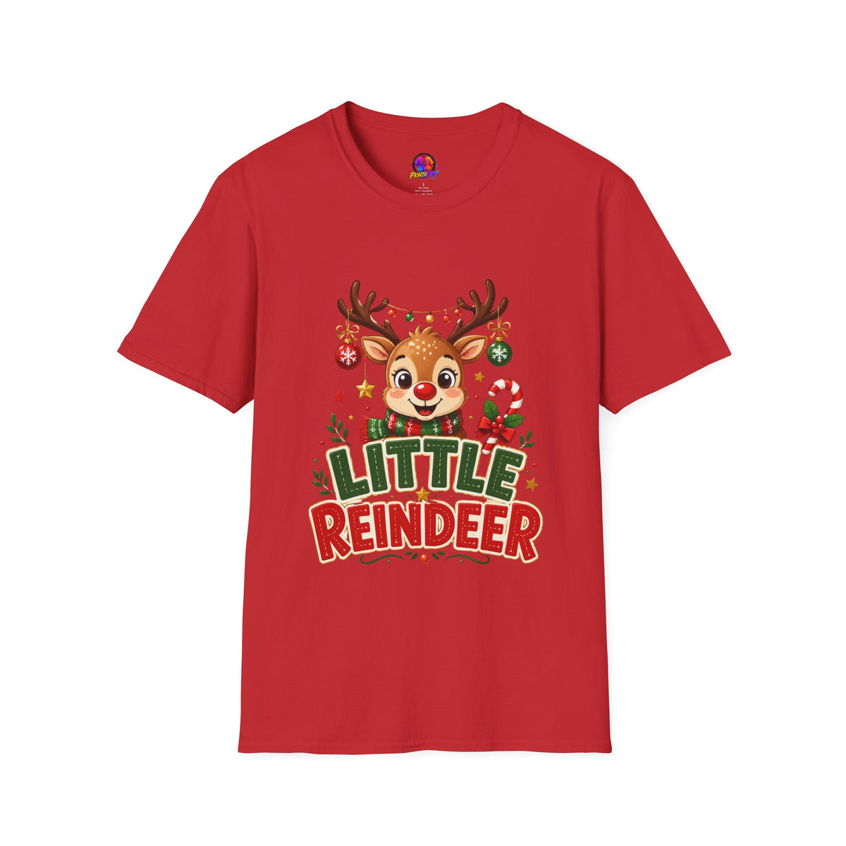 Little Reindeer T-Shirt — Cute Christmas Holiday Kids & Family Shirt