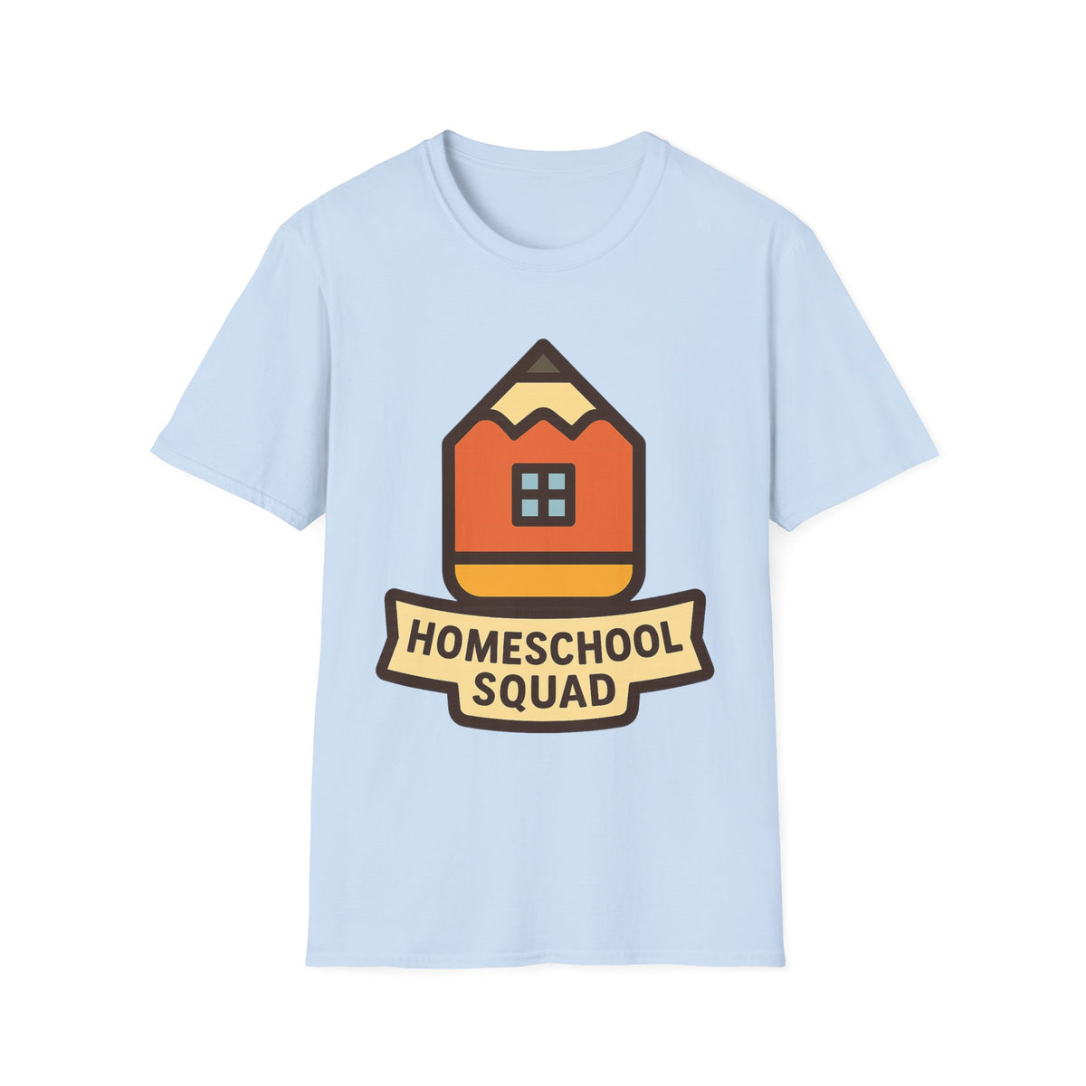 "Homeschool Squad" Cute School Emblem Tee | Homeschooling Teacher T-Shirt - Trending Now - September 2026