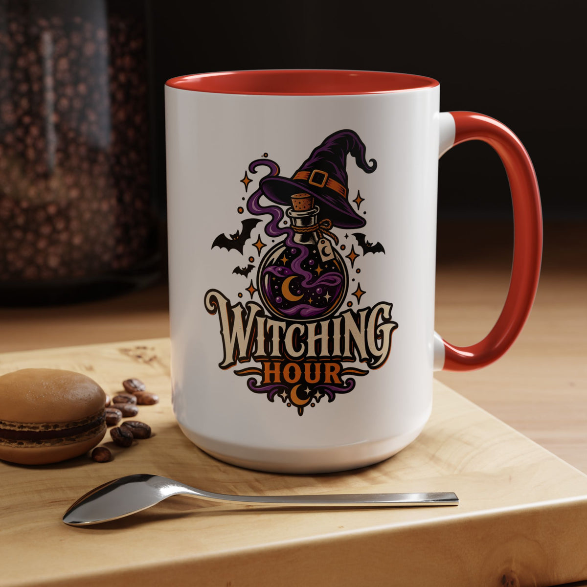 Witching Hour Coffee Mug — Halloween Witch Potion Accent Mug (11/15oz)