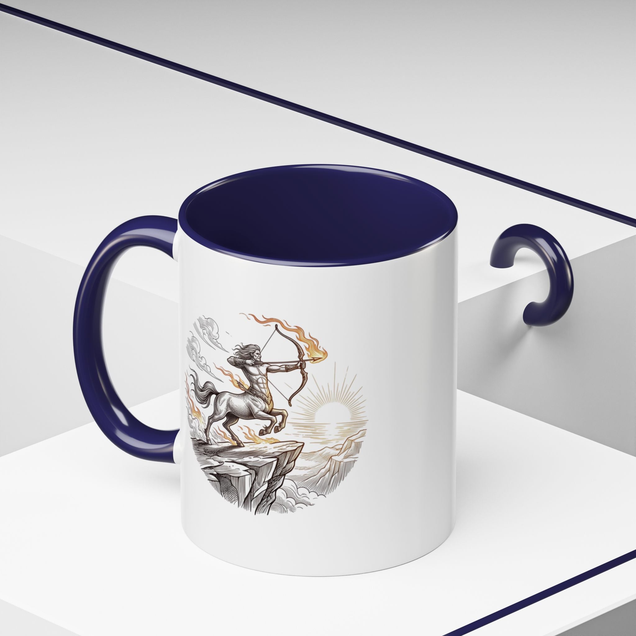 Centaur Archer Coffee Mug — Mythic Sagittarius Design Accent Mug