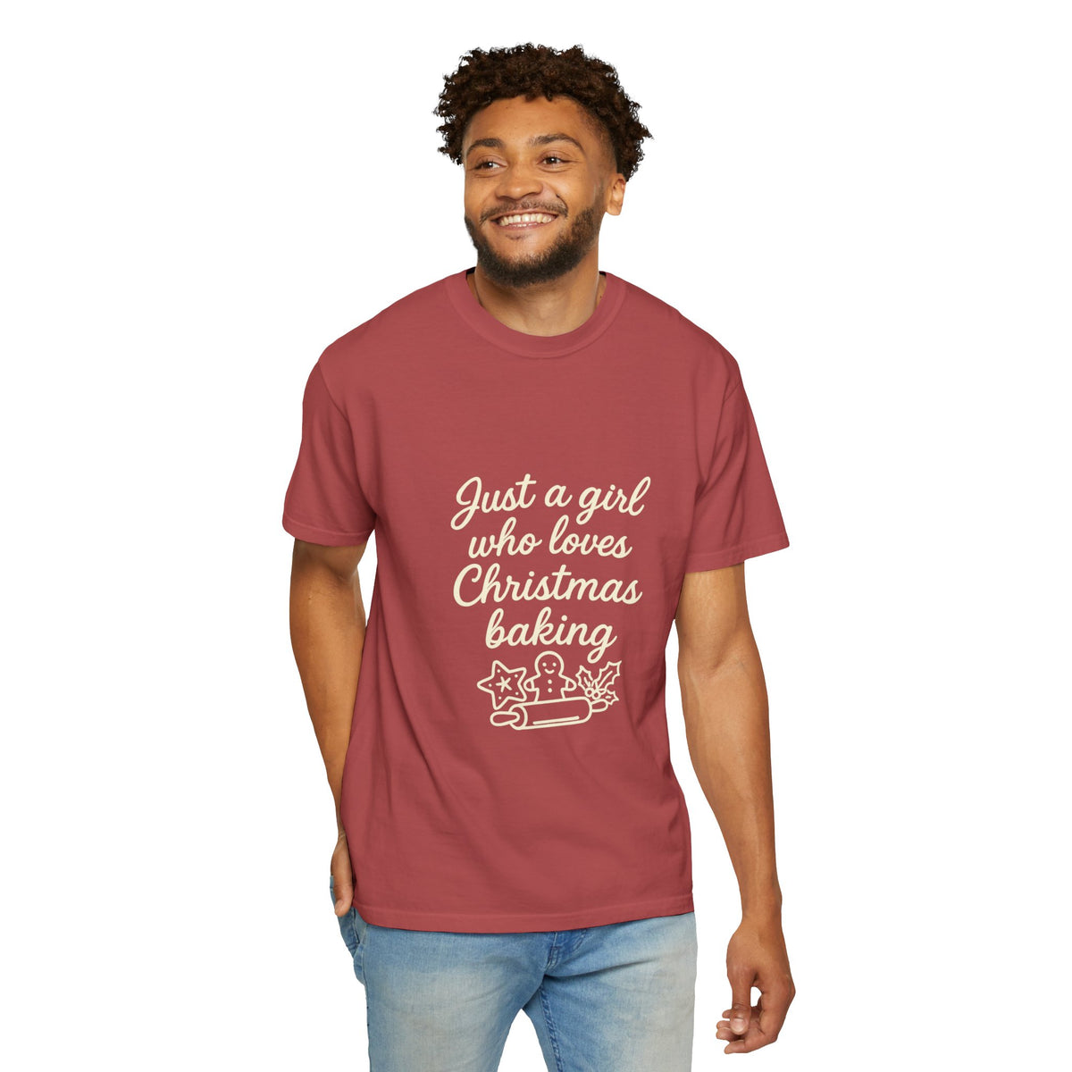 Christmas Baking T-Shirt — "Just a Girl Who Loves Christmas Baking" Holiday Tee- Trending Now - October 2026