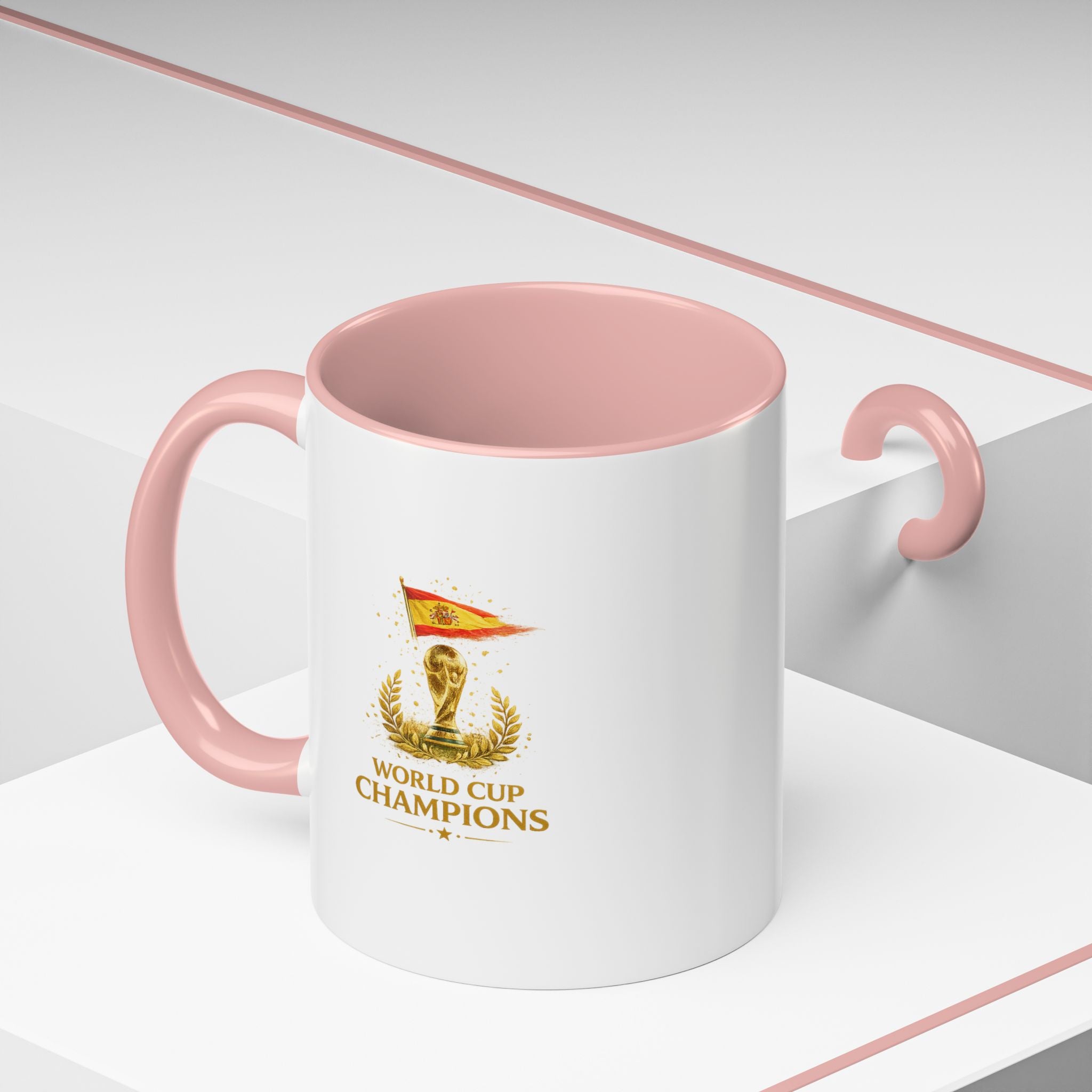 World Cup Champions Coffee Mug – Spanish Flag Accent