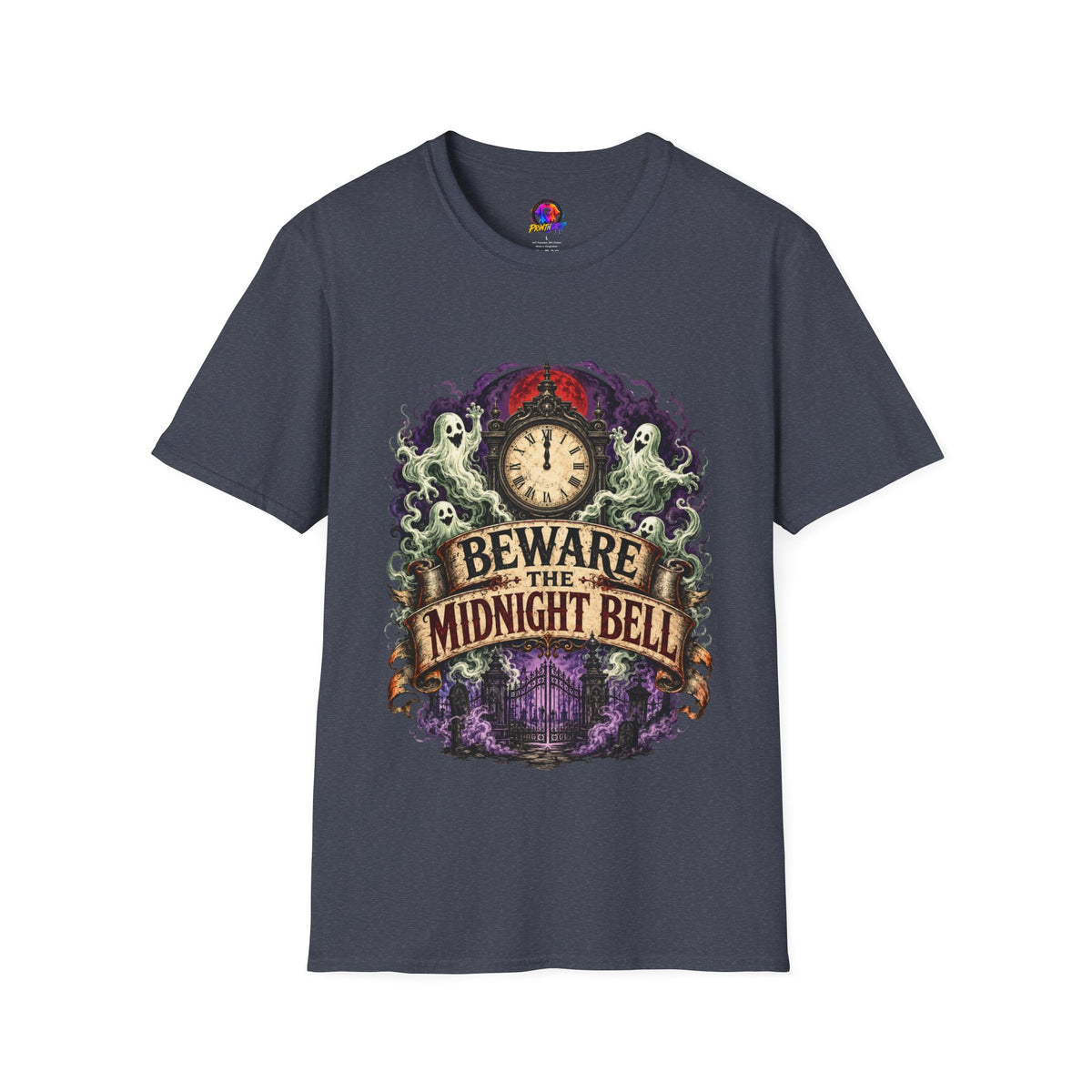 Halloween Beware Of Midnight Unisex Softstyle T-Shirt